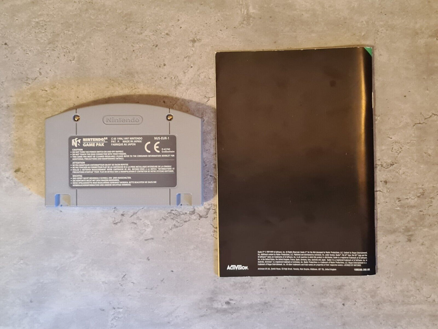 N64 Nintendo 64 Quake II mit OVP und Anleitung UKV - T-Retro-Games