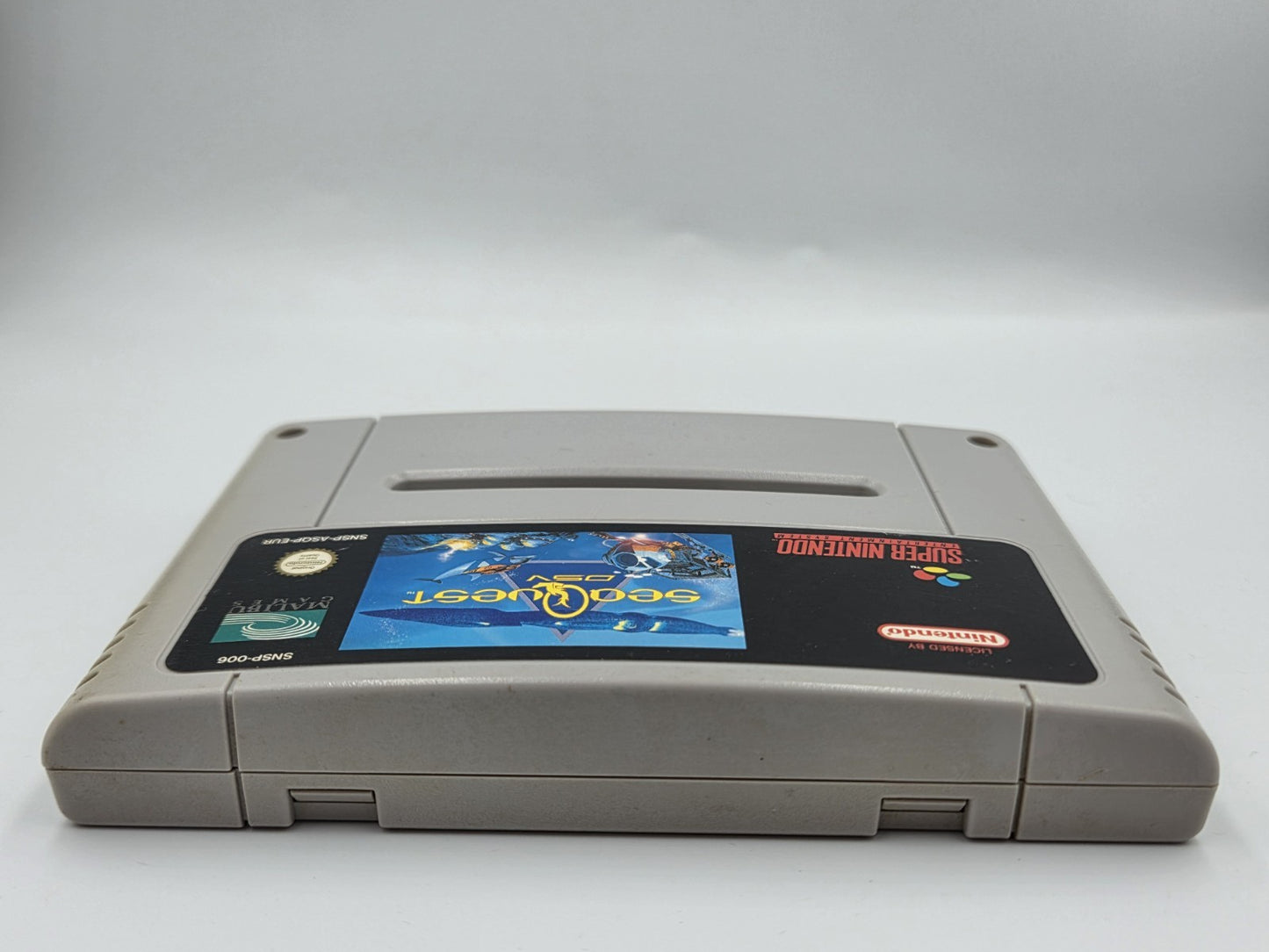 SNES Super Nintendo SeaQuest DSV EUR Modul