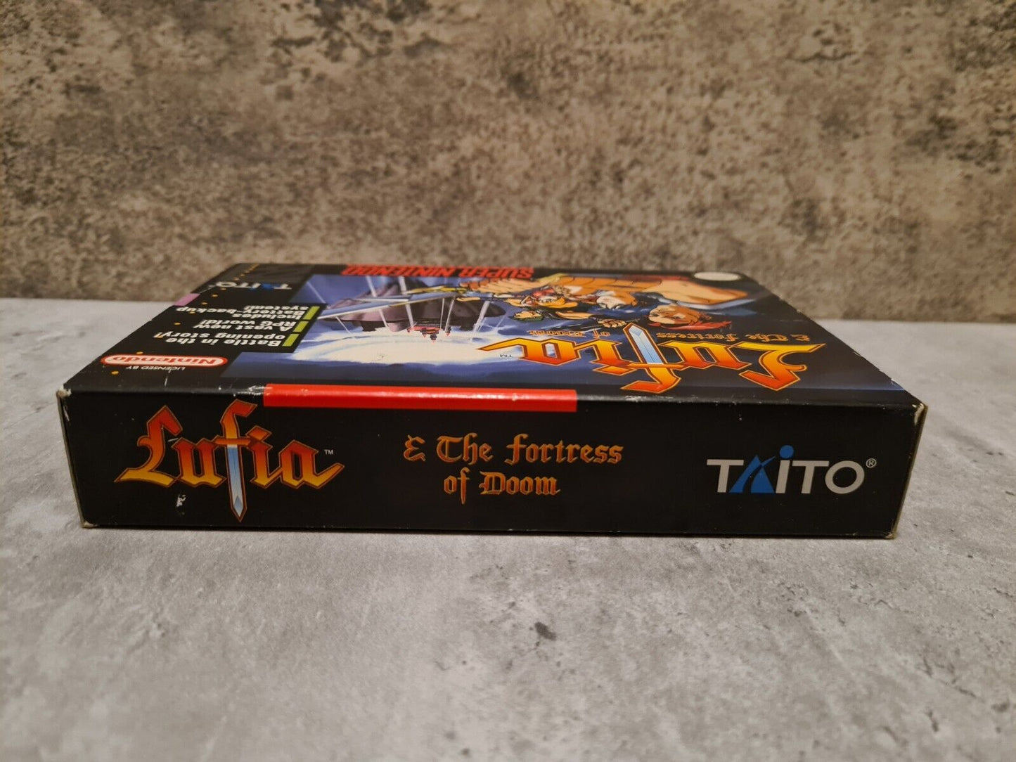 SNES Super Nintendo Lufia & The Fortress of Doom mit OVP und Anleitung NTSC-USA - T-Retro-Games