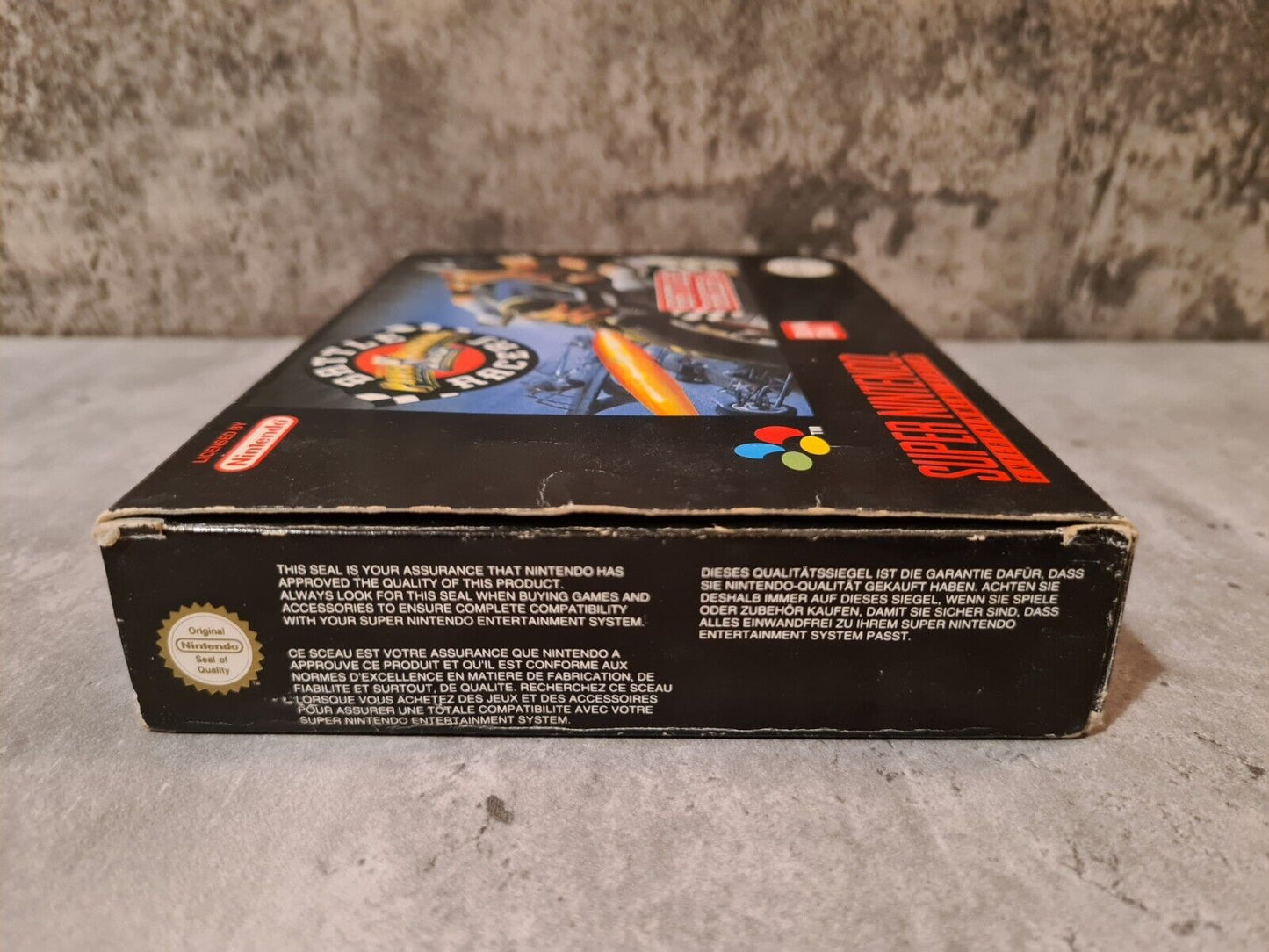 SNES Super Nintendo Power Rangers Zeo Battle Racers mit OVP und Anleitung EUR - T-Retro-Games