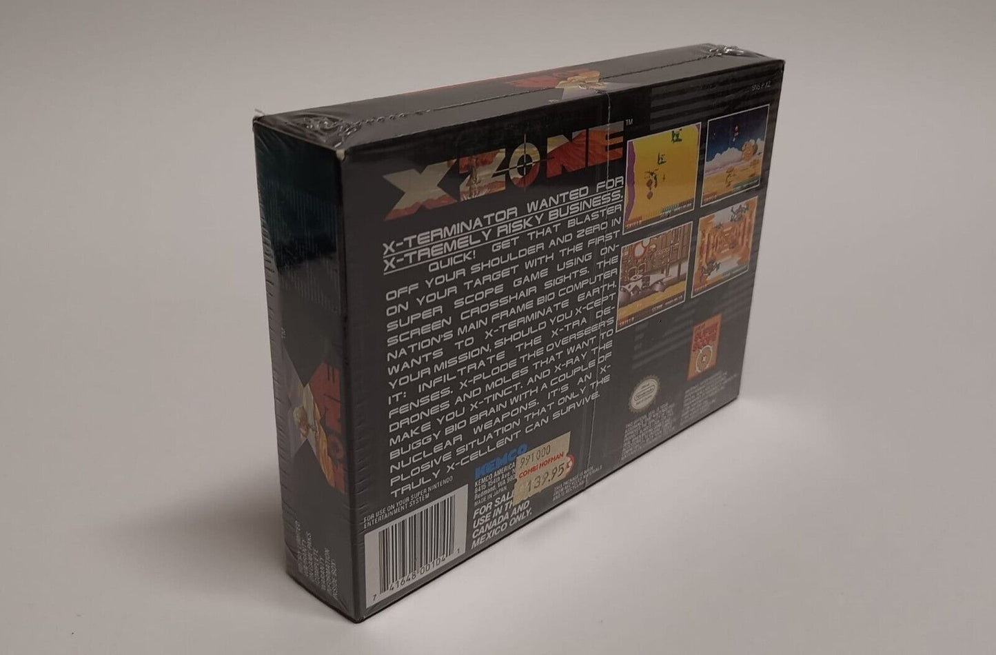 SNES Super Nintendo X-Zone - NEU - New - Sealed OVP - NTSC USA - T-Retro-Games