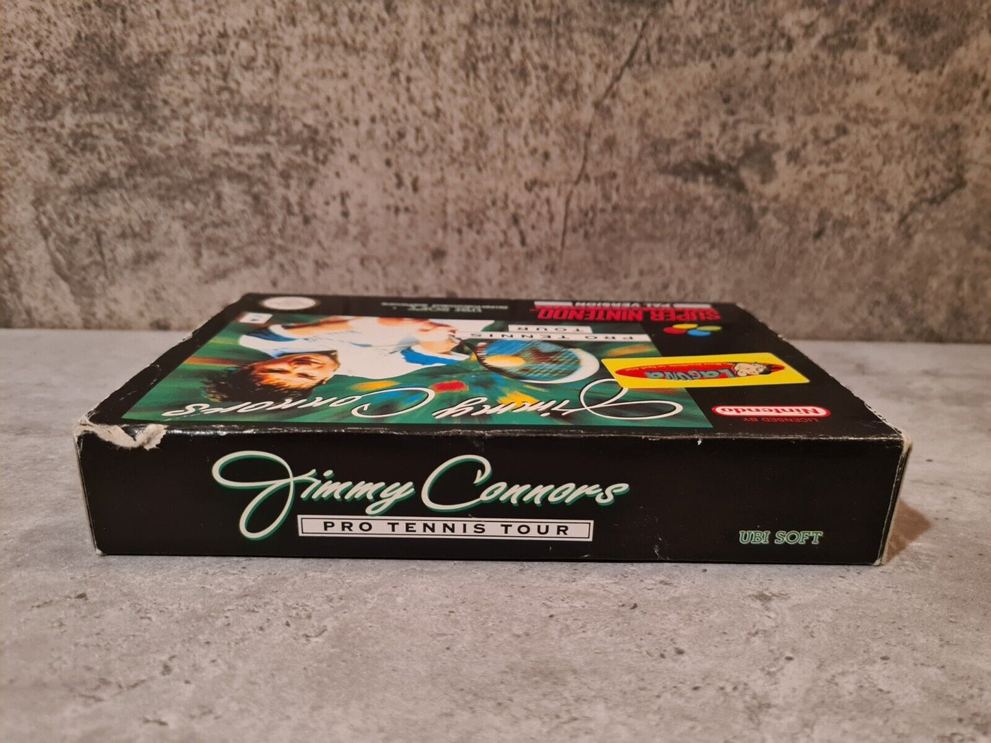 SNES Jimmy Connors Pro Tennis Tour mit OVP und Anleitung NOE - T-Retro-Games