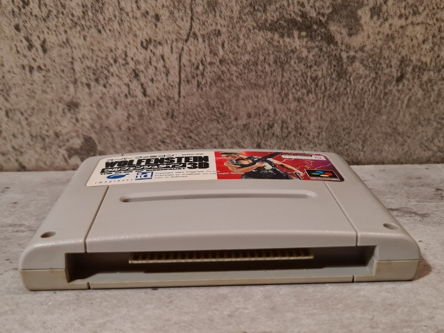 SFC Super Famicom NTSC-J Wolfenstein 3D Modul Japan - T-Retro-Games