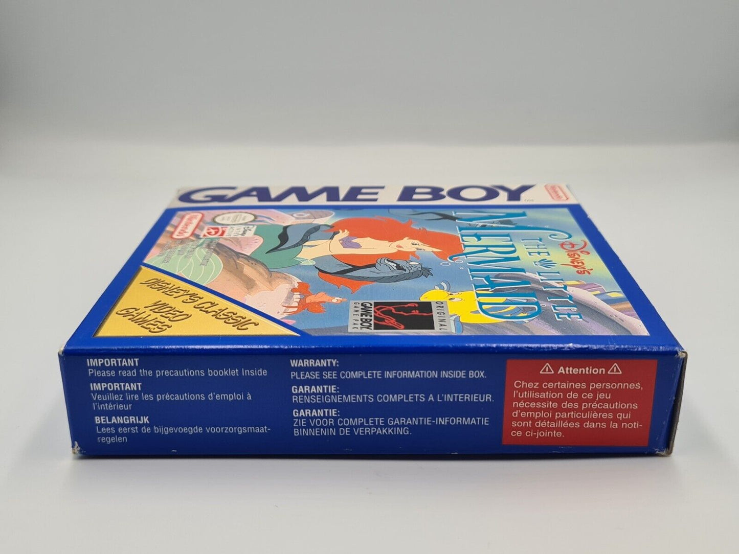Nintendo Game Boy Classic Disney's The Little Mermaid mit OVP + Anleitung NFHAU - T-Retro-Games