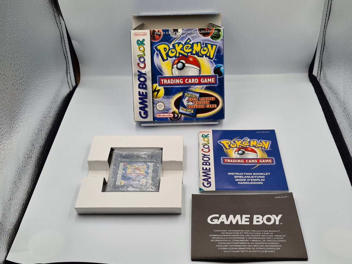 Nintendo Game Boy Color Pokemon Trading Card Game mit OVP und Anleitung EUR - T-Retro-Games