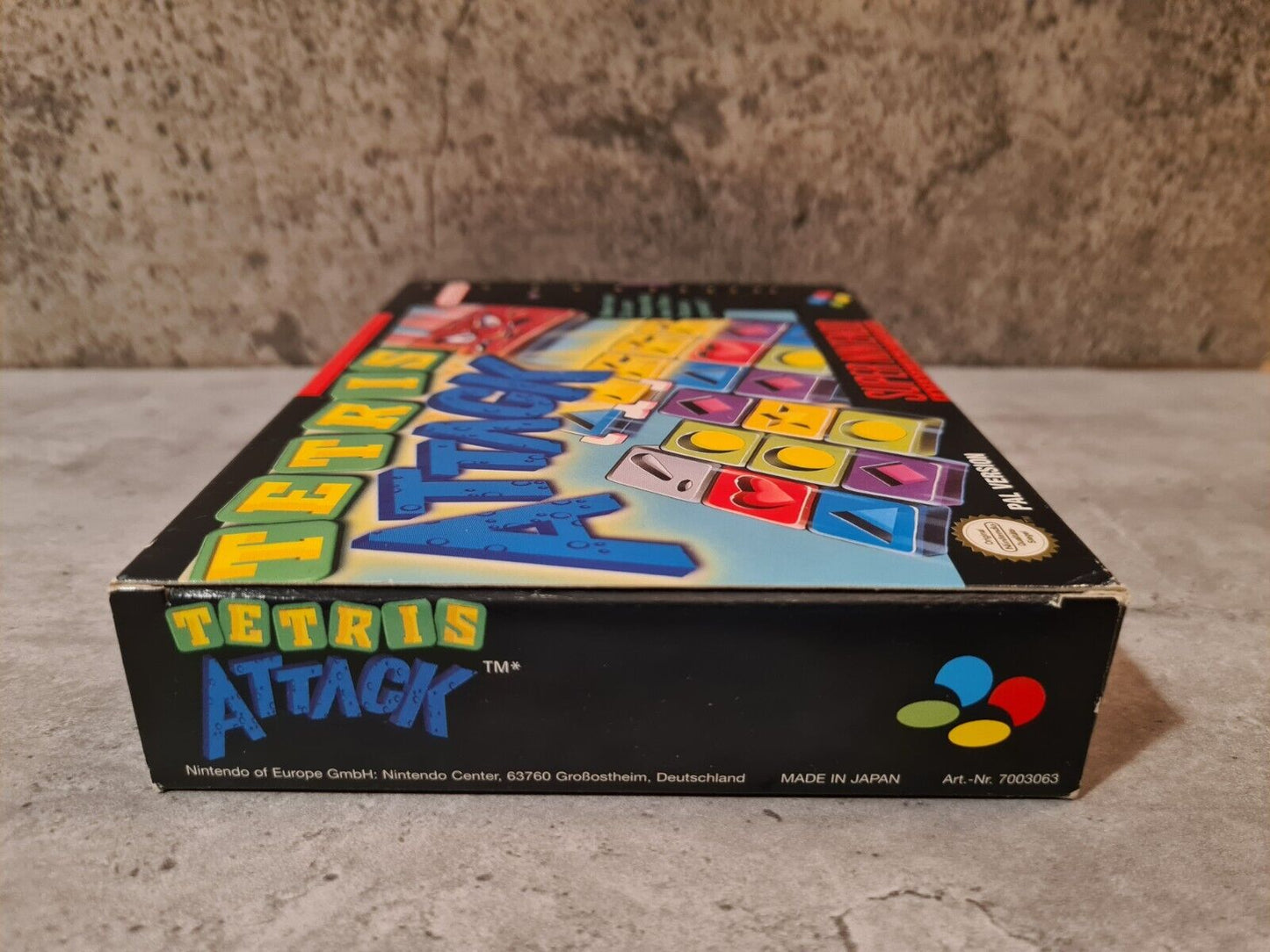 SNES Super Nintendo Tetris Attack mit OVP und Anleitung NOE - T-Retro-Games