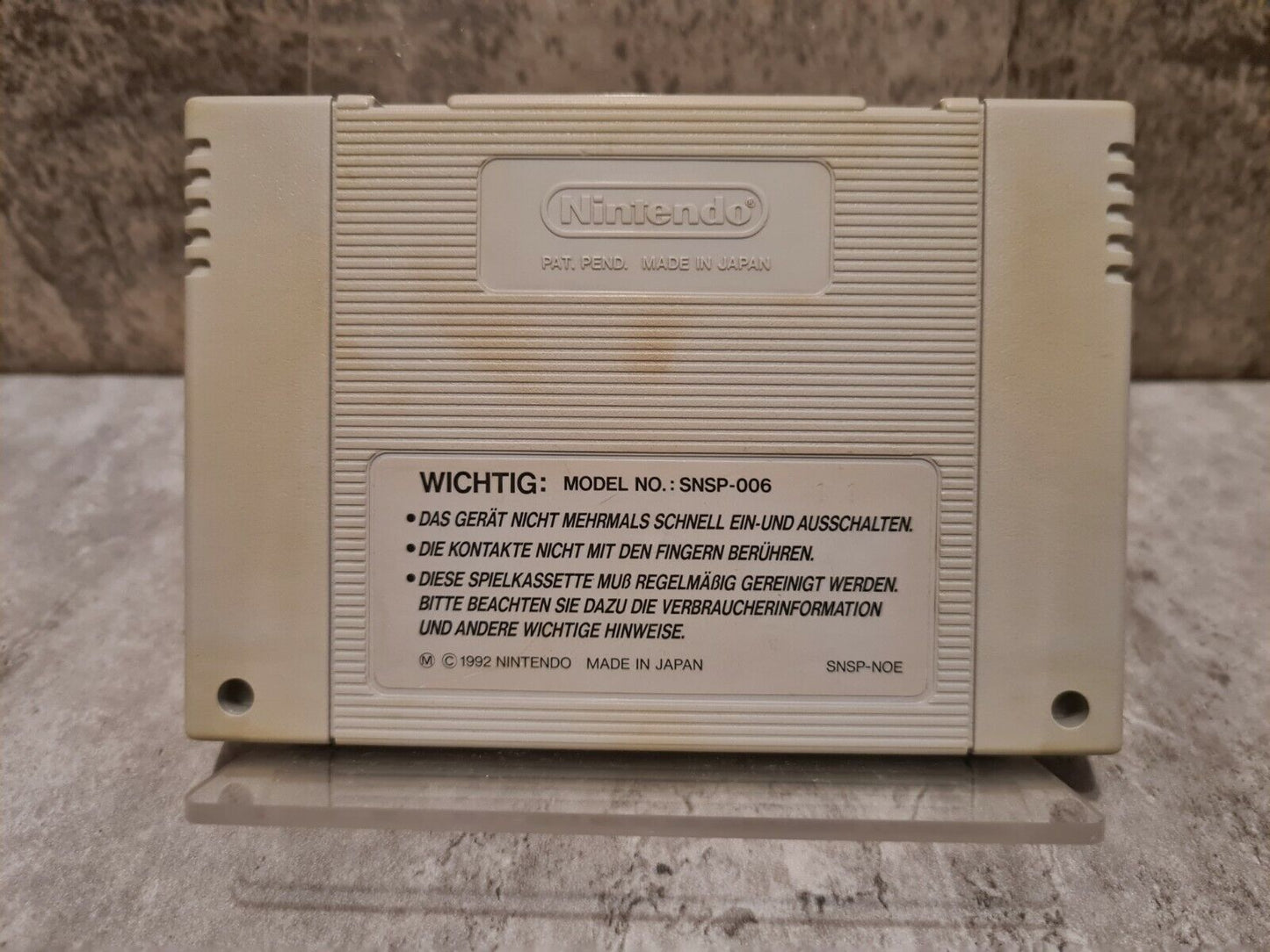 SNES Super Nintendo Disney's The Jungle Book Modul EUR - T-Retro-Games