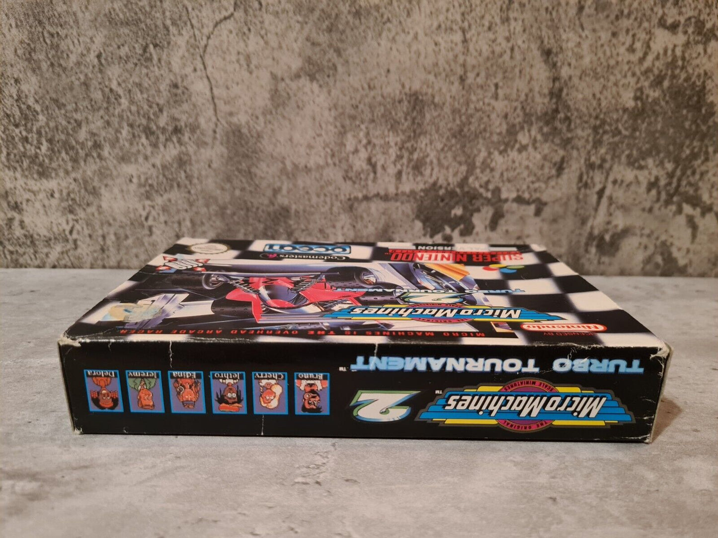 SNES Super Nintendo Micro Machines 2 Turbo Tournament mit OVP und Anleitung NOE - T-Retro-Games