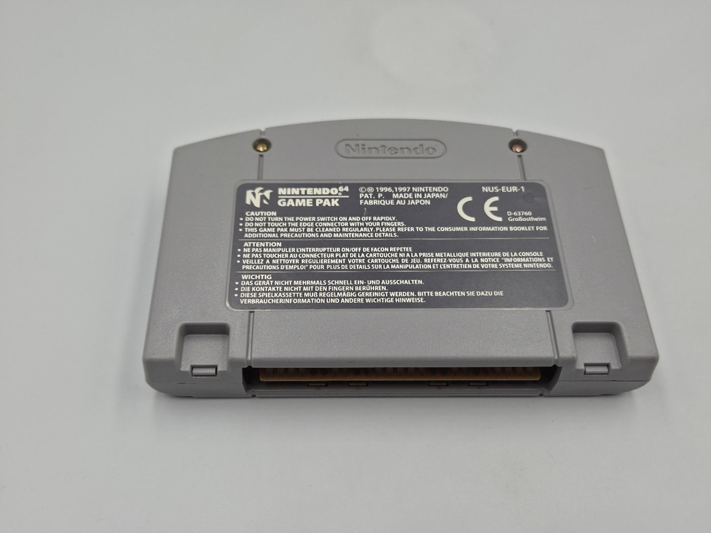 N64 Nintendo 64 Pokemon Puzzle League mit OVP und Anleitung NOE