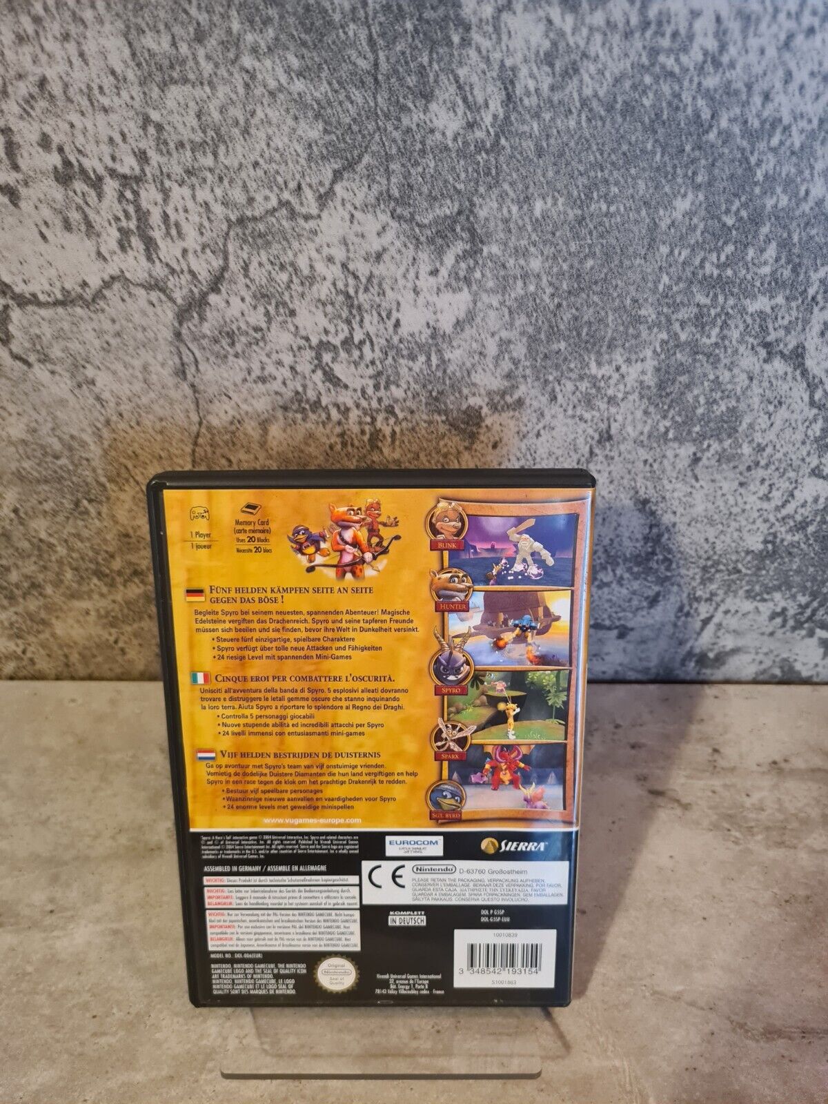 Nintendo GameCube Spyro A Hero's Tail mit OVP und Anleitung EUU - T-Retro-Games