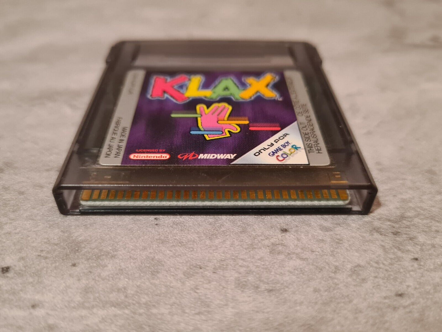 Nintendo Game Boy Color Klax EUR Modul - T-Retro-Games