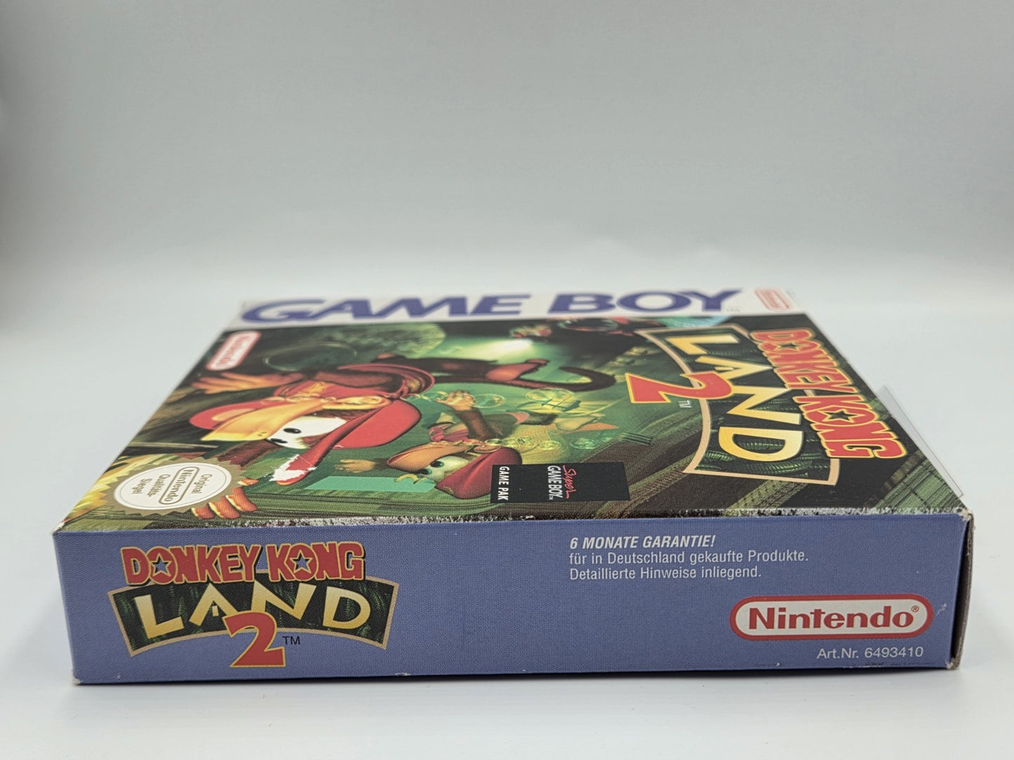 Nintendo Game Boy Classic Spiel Donkey Kong Land 2 mit OVP und Anleitung NOE