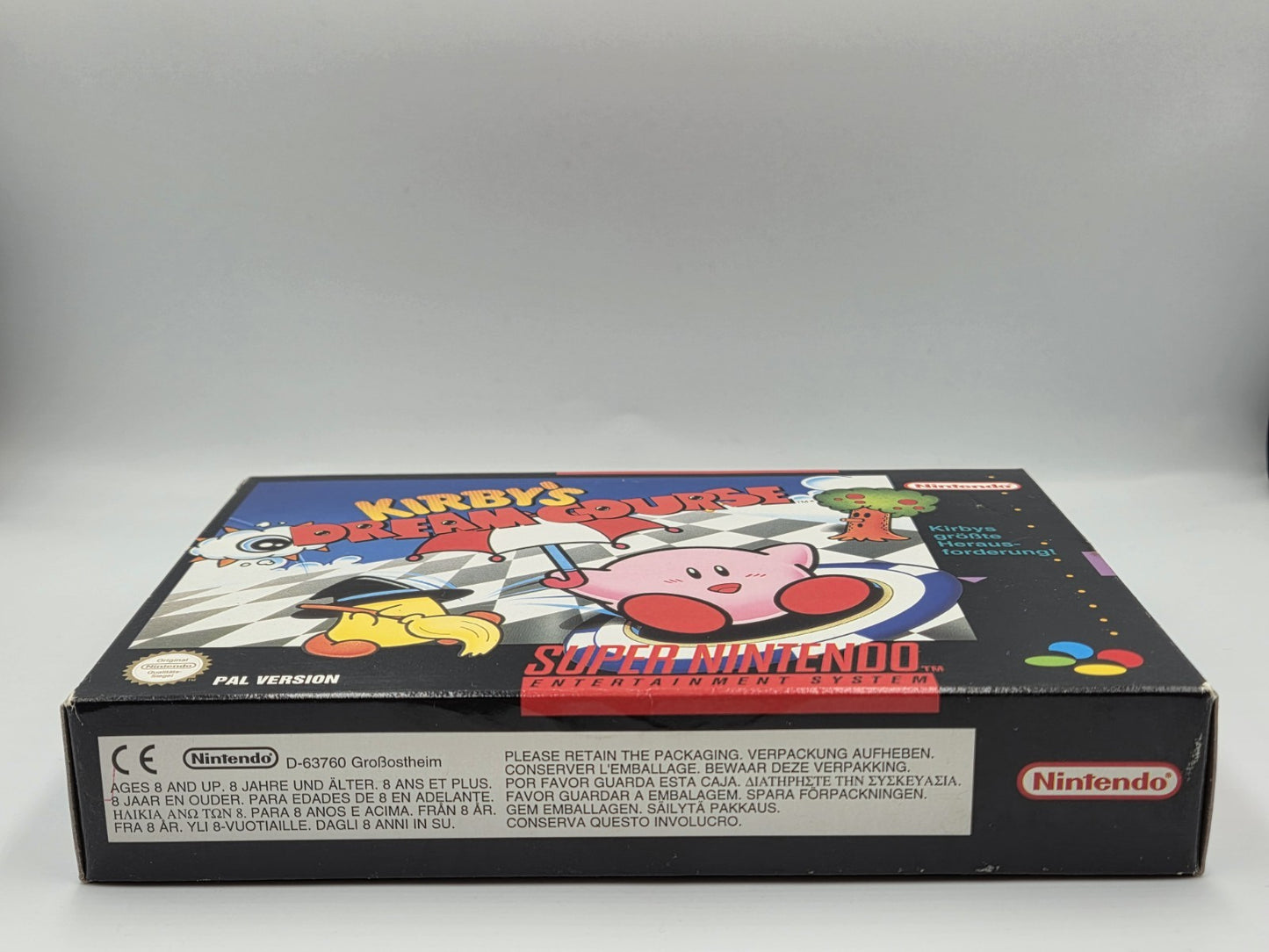 SNES Super Nintendo Kirby's Dream Course mit OVP und Anleitung NOE - T-Retro-Games