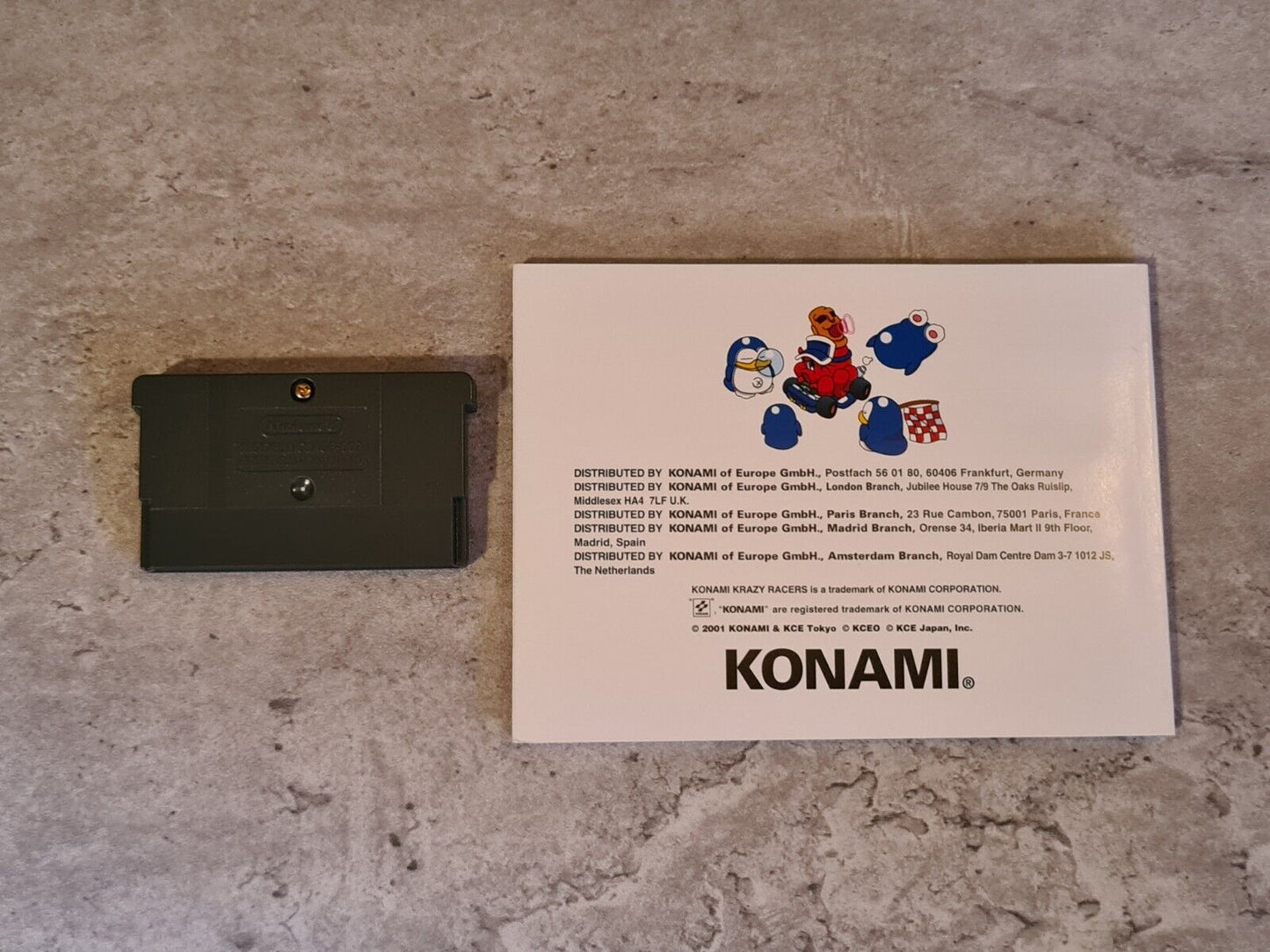 Nintendo Game Boy Advance Krazy Racers mit OVP und Anleitung EUR - T-Retro-Games