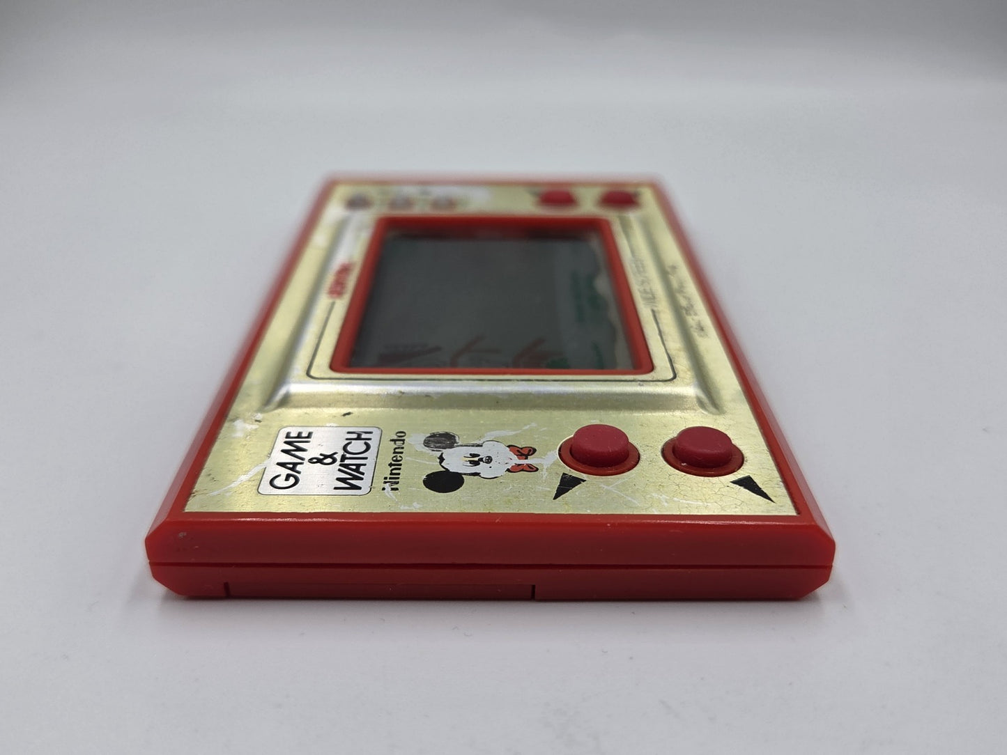 Nintendo Game & Watch Mickey Mouse Konsole Console 1981 Wide Screen