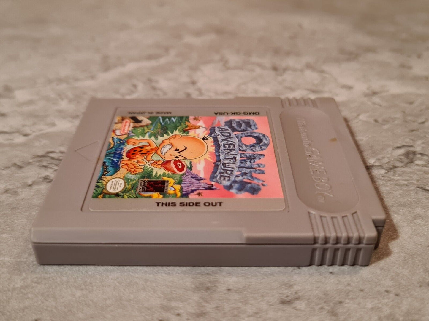 Nintendo Game Boy Classic Spiel Bonk's Adventure Modul USA - T-Retro-Games