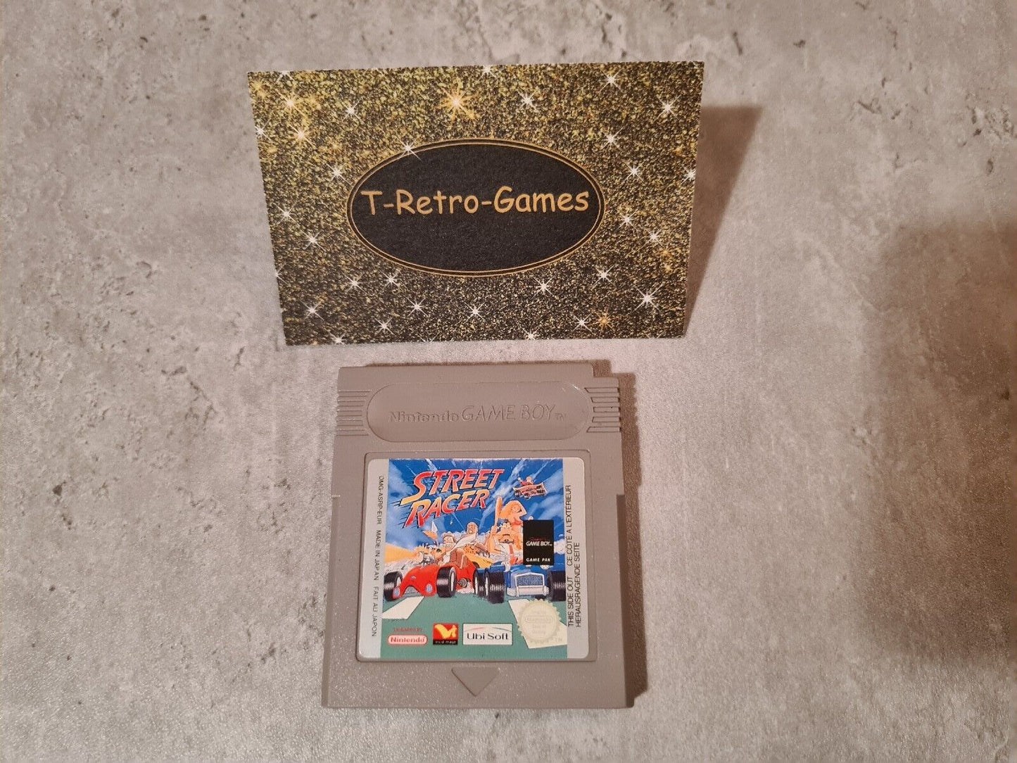 Nintendo Gameboy Classic Spiel Street Racer Modul EUR - T-Retro-Games