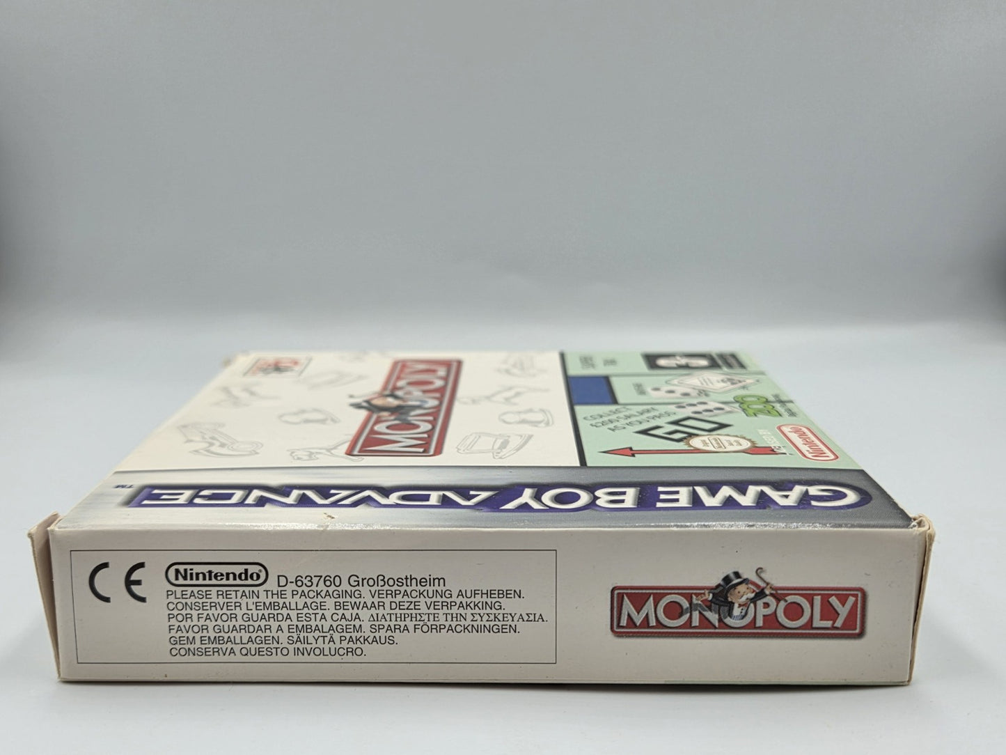 Nintendo Game Boy Advance Monopoly mit OVP und Anleitung EUR