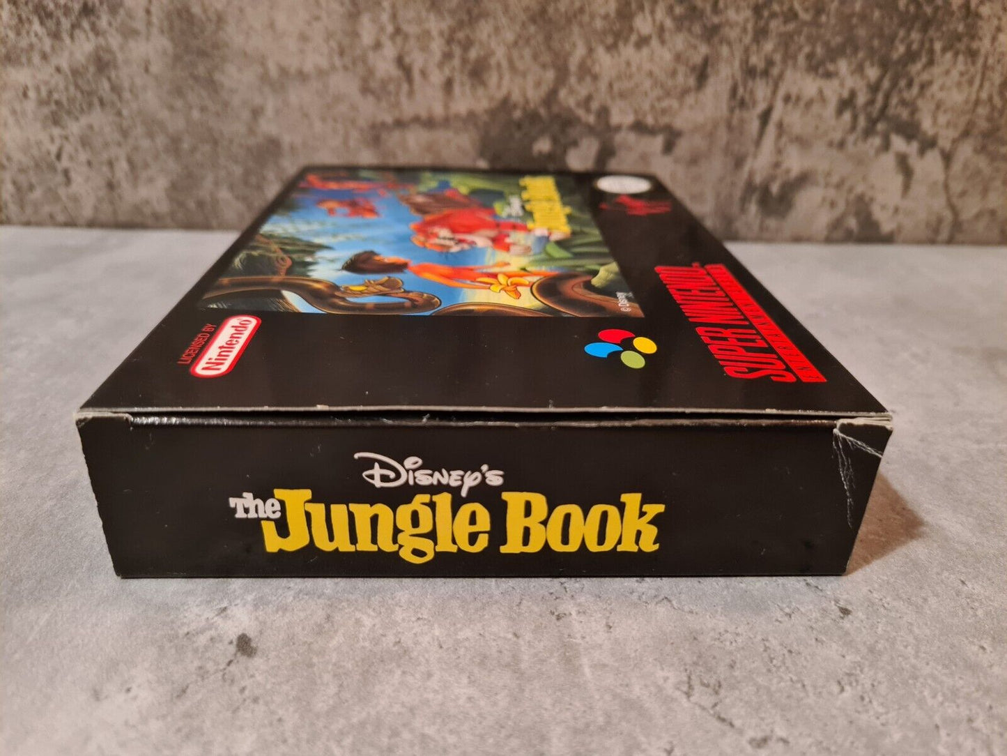 SNES Super Nintendo Disney's The Jungle Book mit OVP und Anleitung HOL - T-Retro-Games