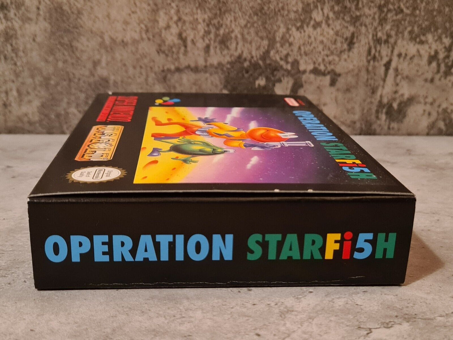 SNES Super Nintendo Operation Starfi5h mit OVP und Anleitung EUR - T-Retro-Games