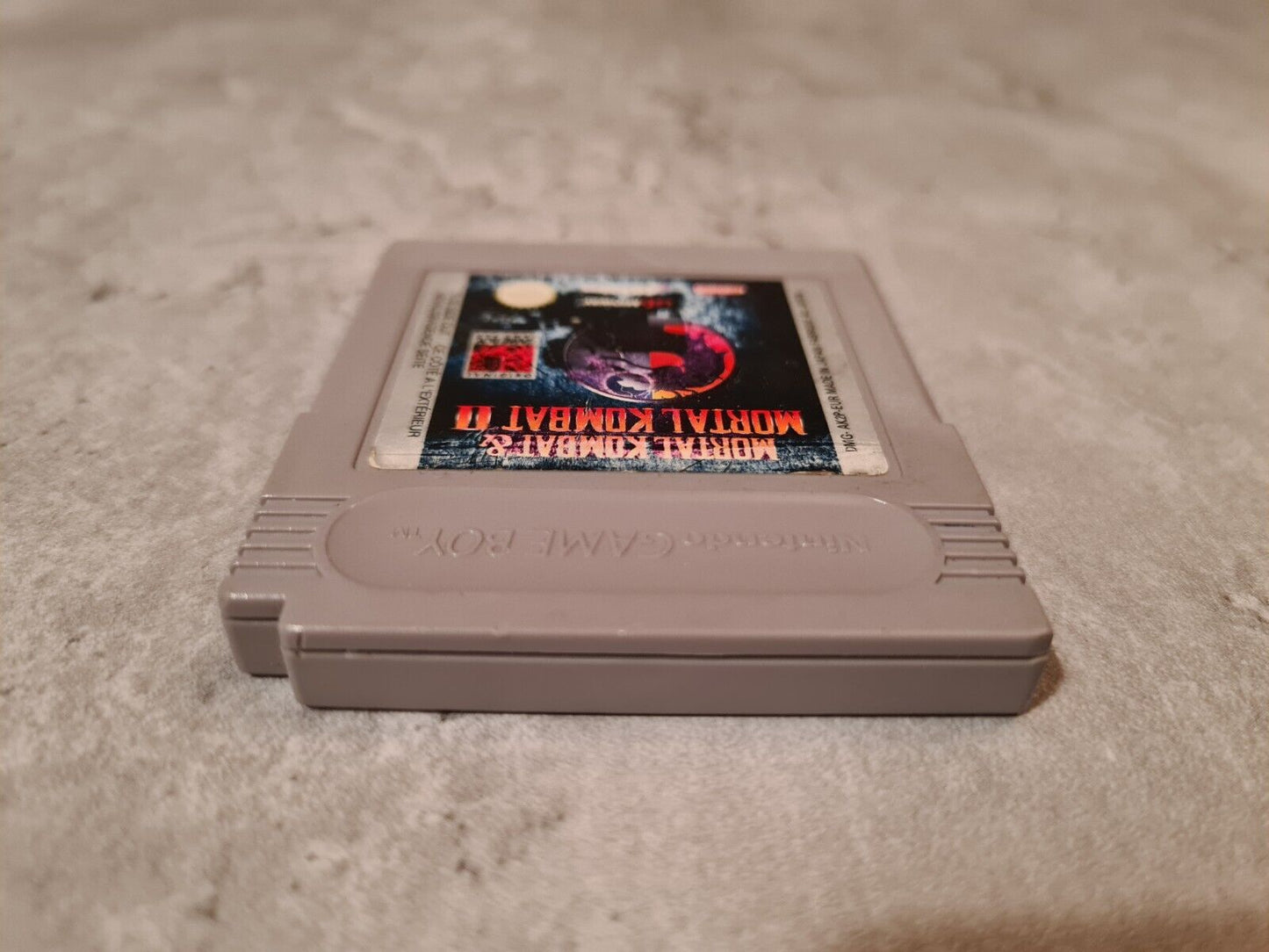 Nintendo Gameboy Classic Spiel Mortal Kombat & Mortal Kombat II Modul EUR - T-Retro-Games