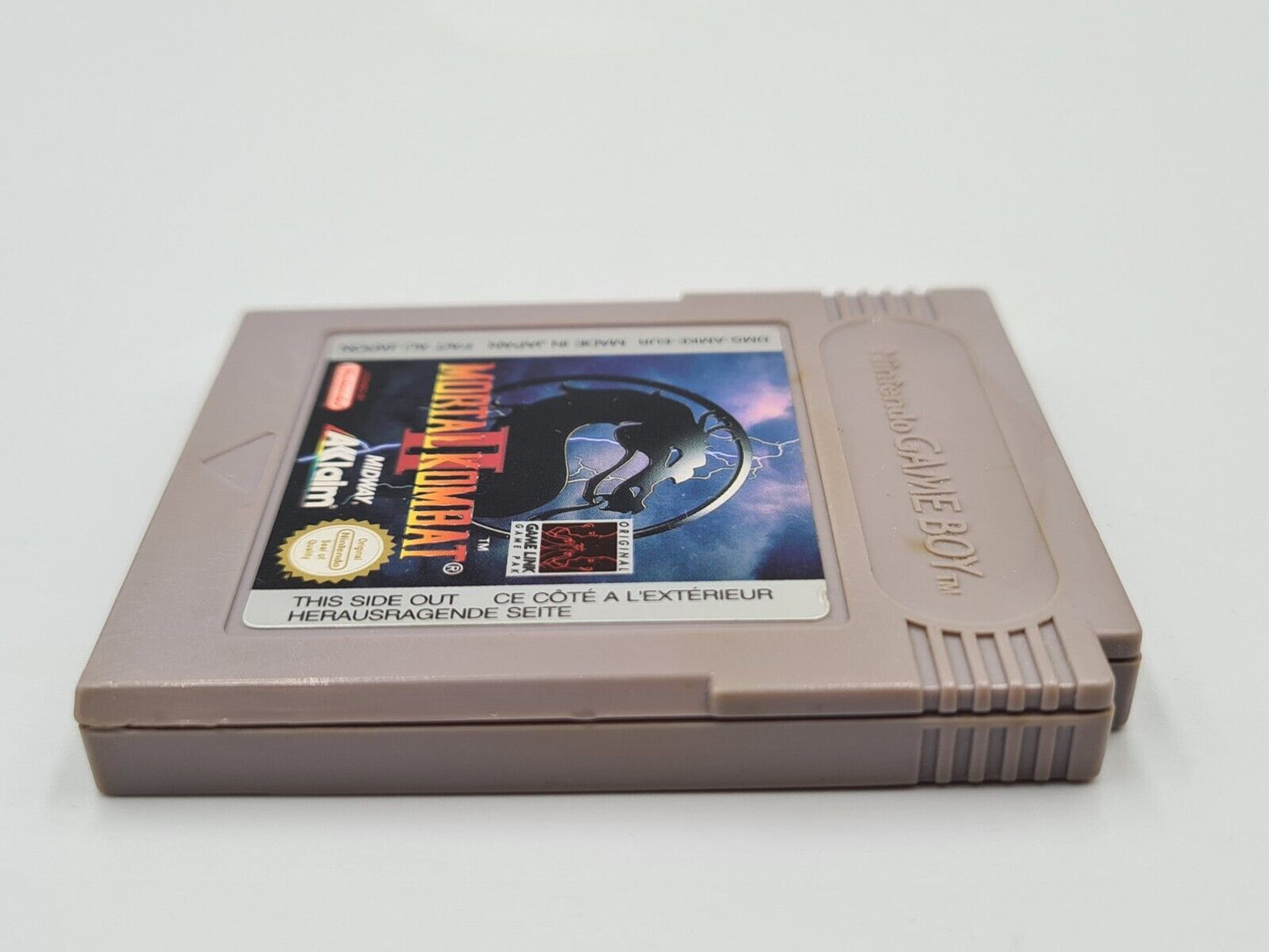 Nintendo Game Boy Classic Spiel Mortal Kombat II 2 Modul EUR - T-Retro-Games