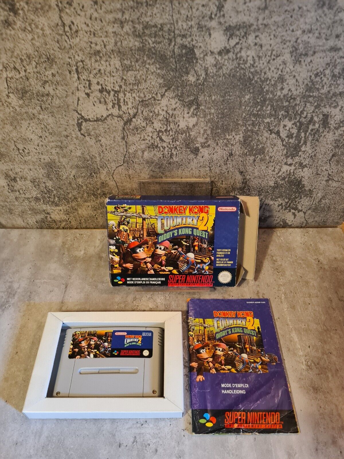 Super Nintendo Donkey Kong Country 2 Diddy's Kong Quest + OVP + Anleitung FAH - T-Retro-Games