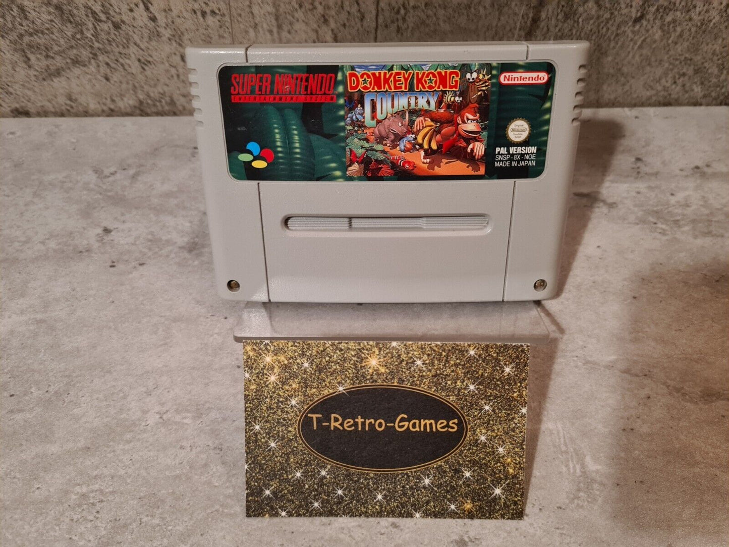 SNES Super Nintendo Donkey Kong Country Modul NOE - T-Retro-Games
