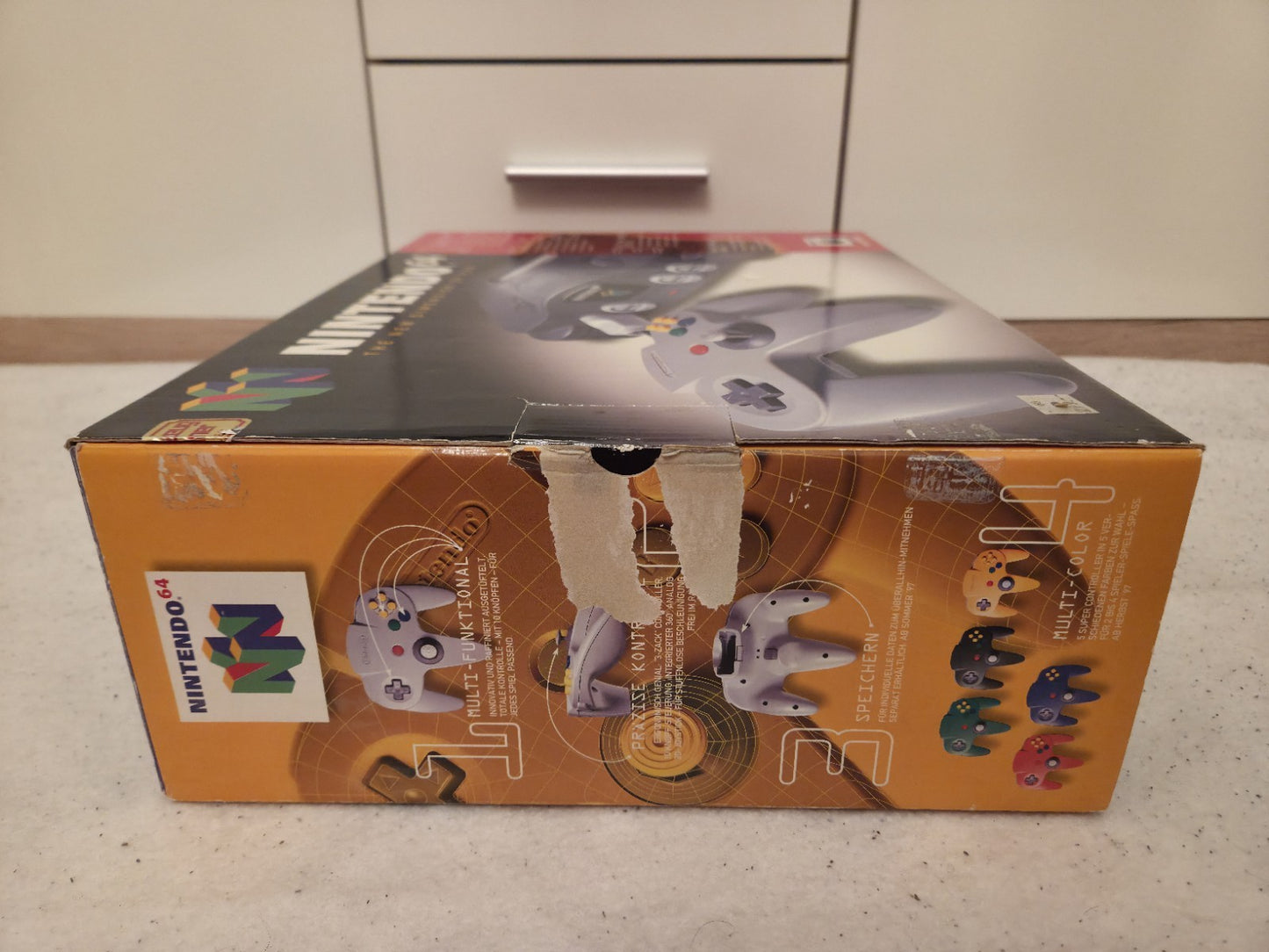 N64 Nintendo 64 Schwarz Black Konsole Console OVP
