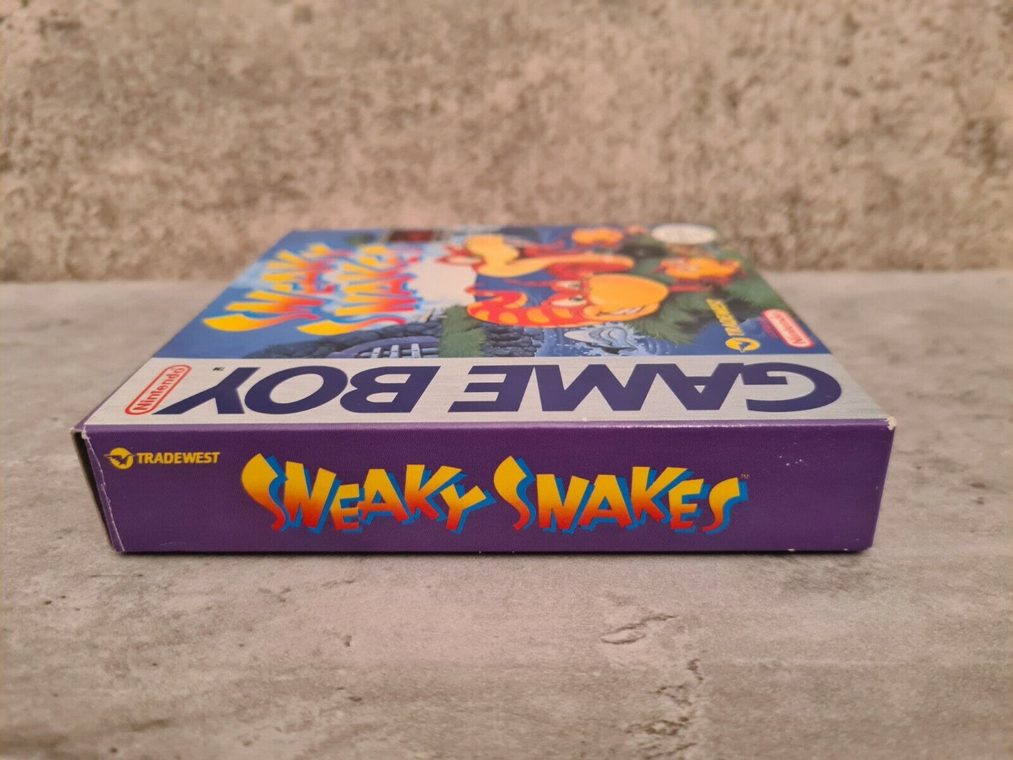 Nintendo Game Boy Classic Sneaky Snakes mit OVP und Anleitung SCN - T-Retro-Games