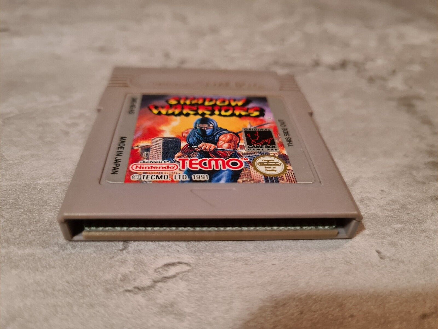 Nintendo Gameboy Classic Spiel Shadow Warriors Modul ASI - T-Retro-Games