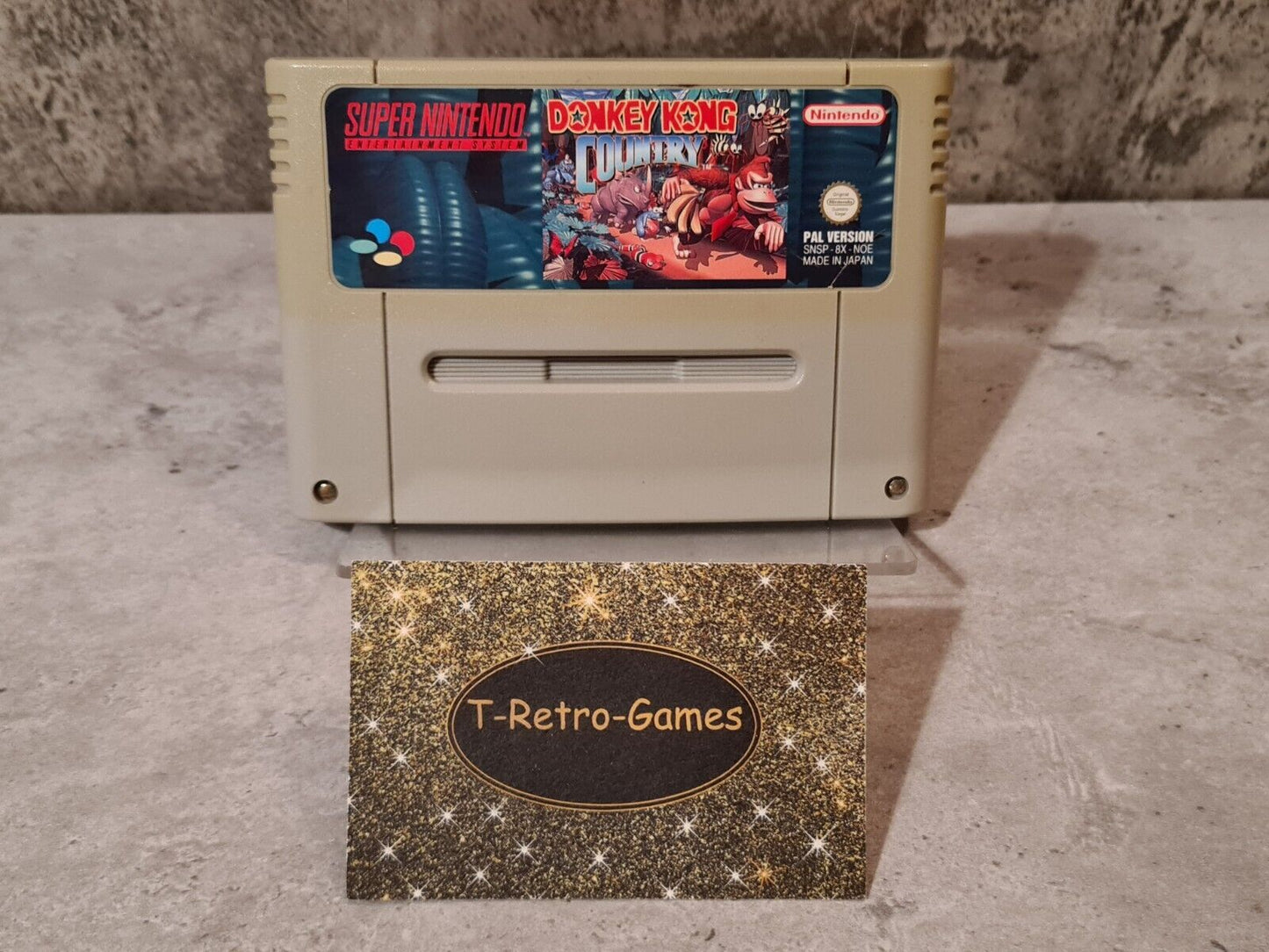 SNES Super Nintendo Donkey Kong Country Modul NOE - T-Retro-Games