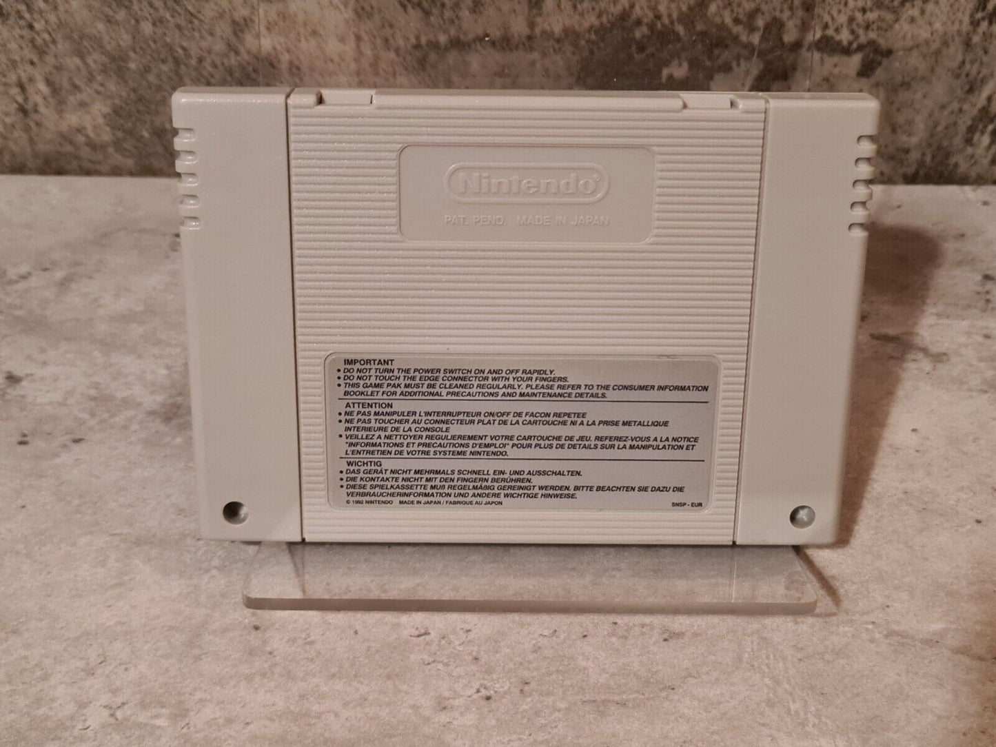 SNES Super Nintendo Prehistorik Man Modul EUR - T-Retro-Games