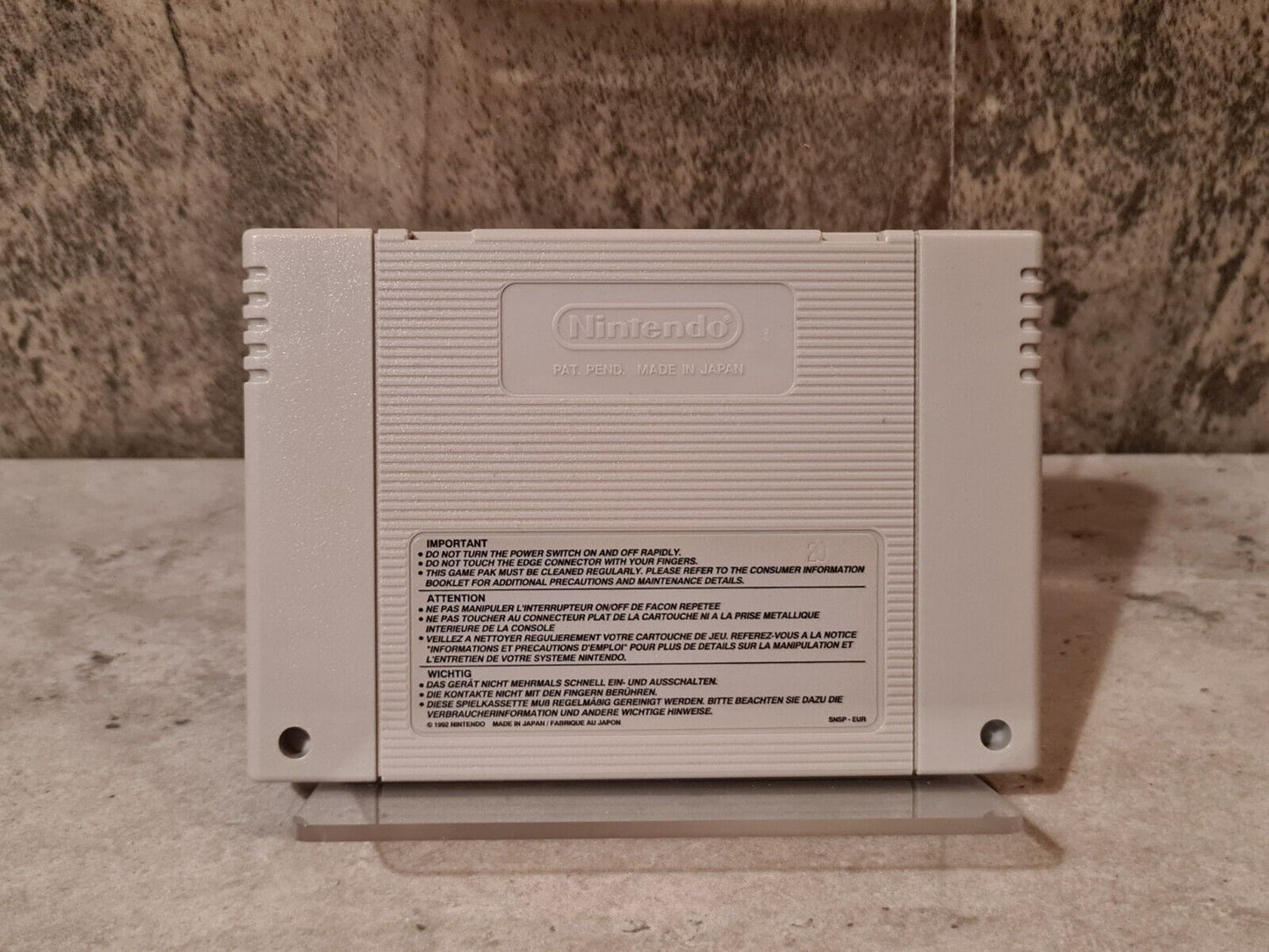 SNES Super Nintendo ESPN Baseball Tonight Modul EUR - T-Retro-Games