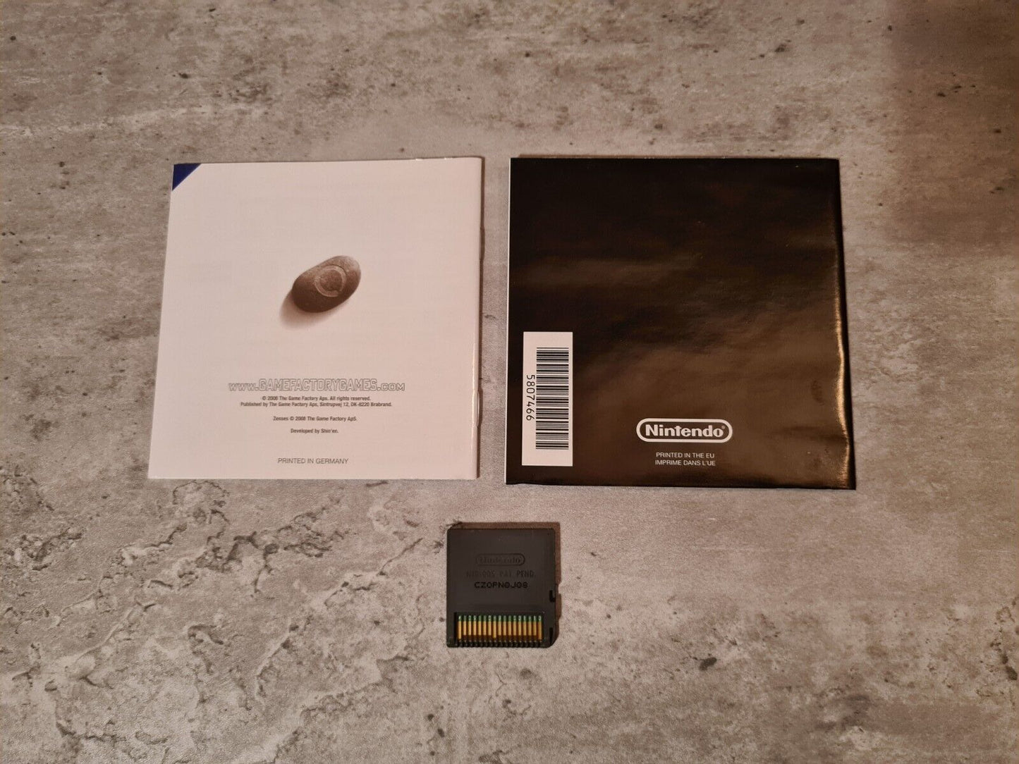 Nintendo DS Zenses Ocean mit OVP und Anleitung NOE - T-Retro-Games
