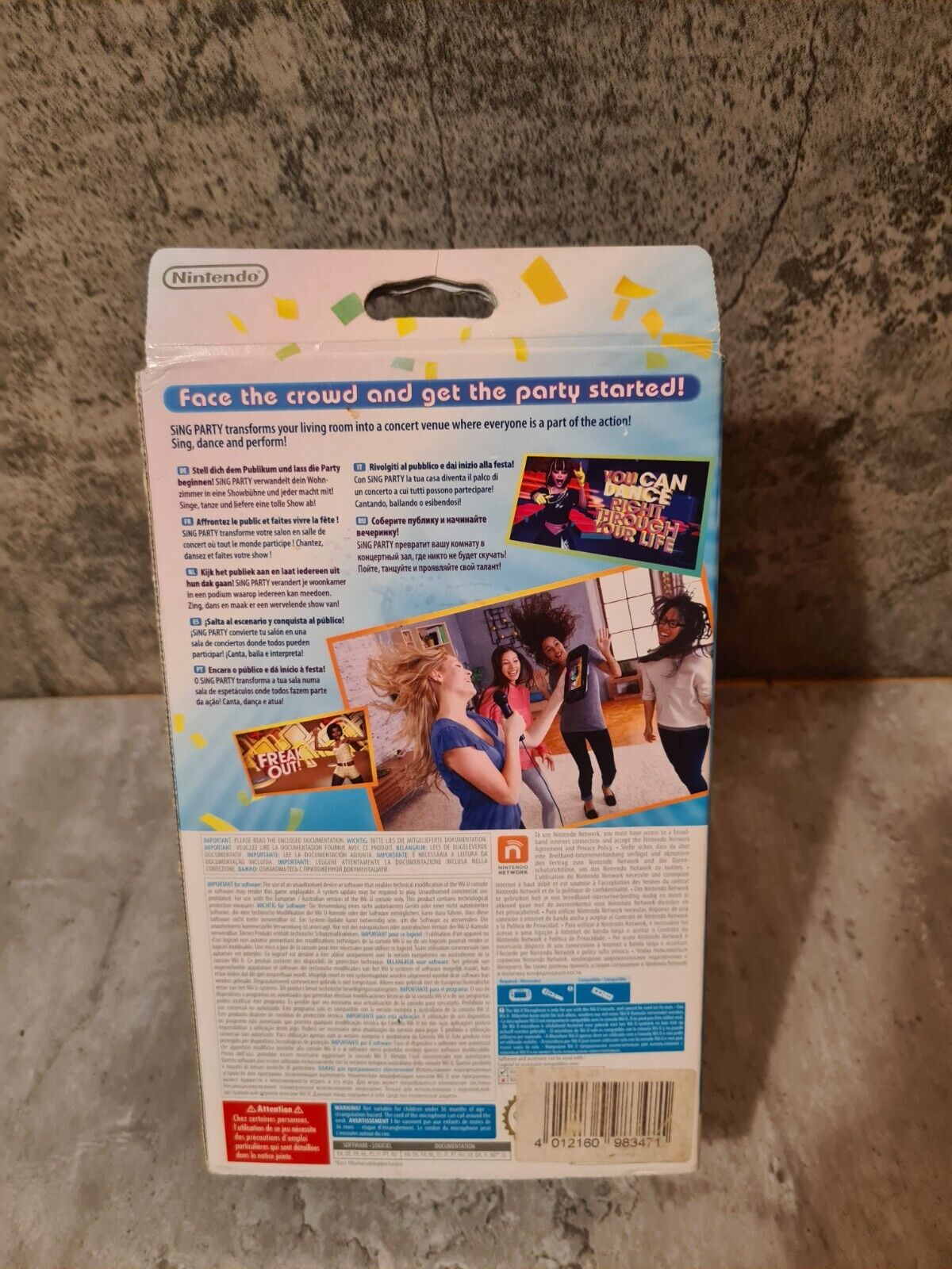 Nintendo Wii U Sing Party mit OVP und Anleitung + Mikrofon - T-Retro-Games
