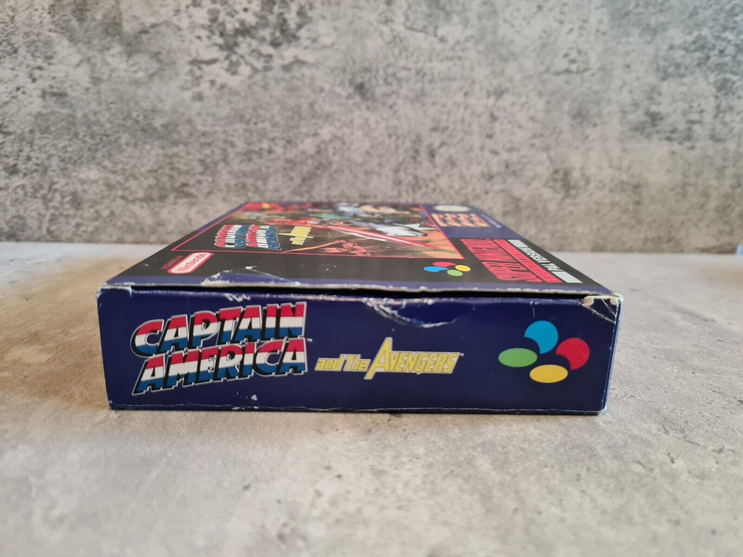 SNES Super Nintendo Captain America and The Avengers mit OVP und Anleitung EUR - T-Retro-Games
