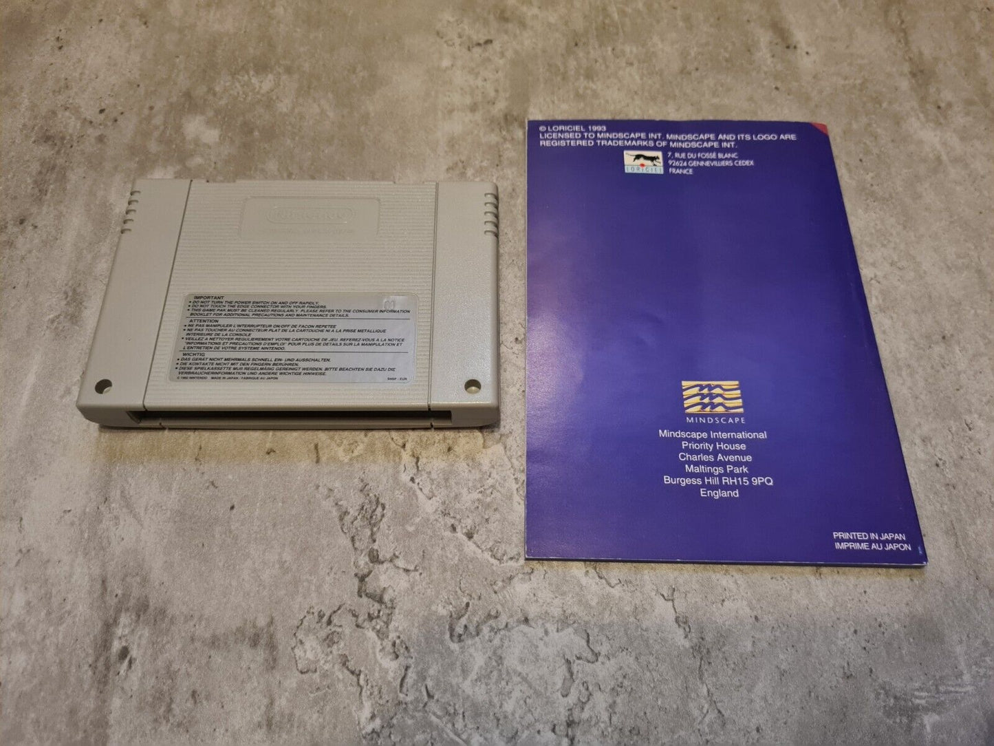 SNES Super Nintendo Val D'Isere Championship mit OVP und Anleitung EUR - T-Retro-Games