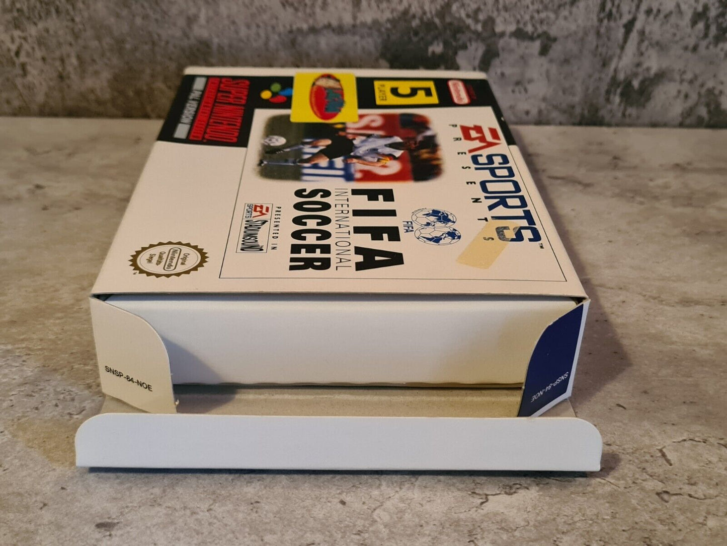 SNES Super Nintendo Fifa International Soccer mit OVP und Anleitung NOE - T-Retro-Games