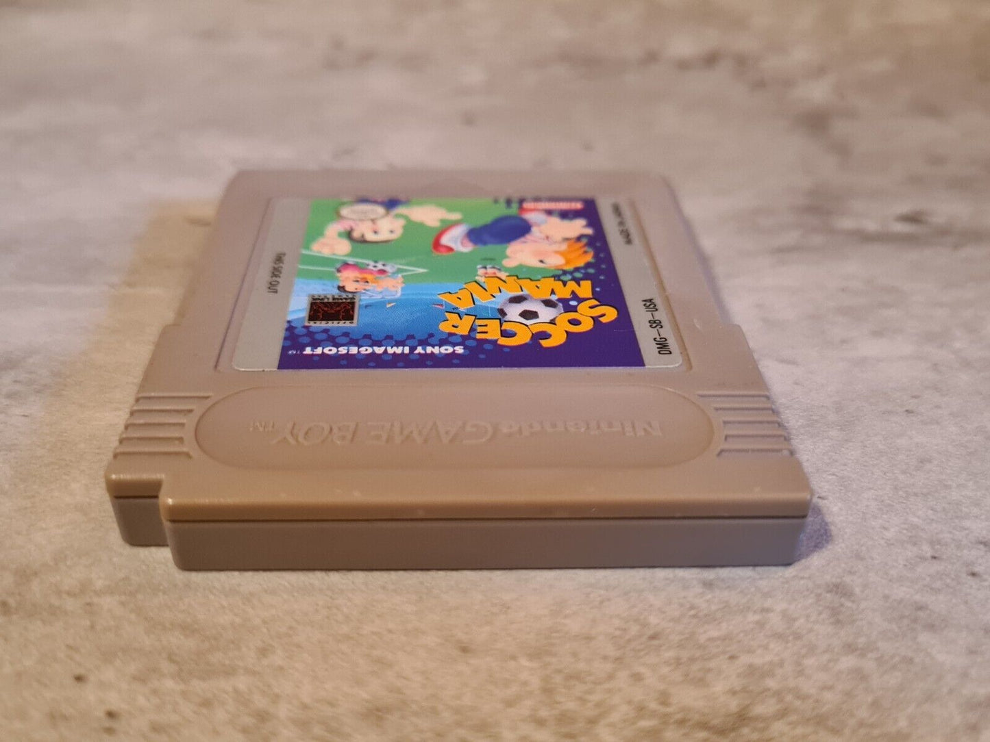 Nintendo Game Boy Classic Spiel Soccer Mania Modul USA - T-Retro-Games