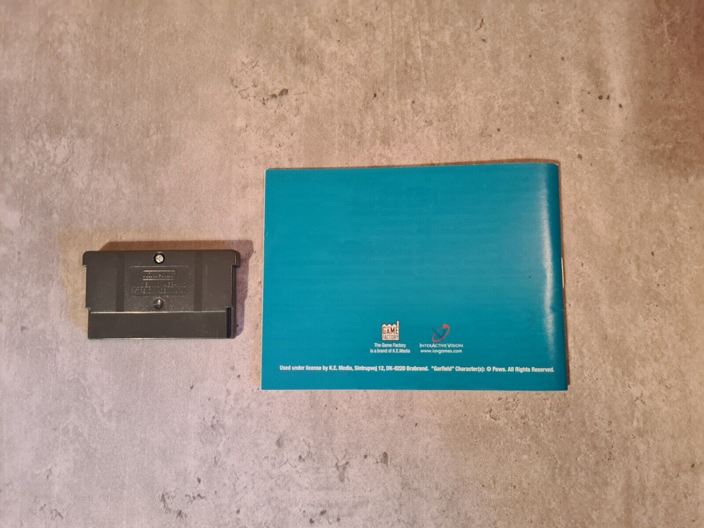 Gameboy Advance Garfield The Search for Pooky mit OVP und Anleitung EUR - T-Retro-Games