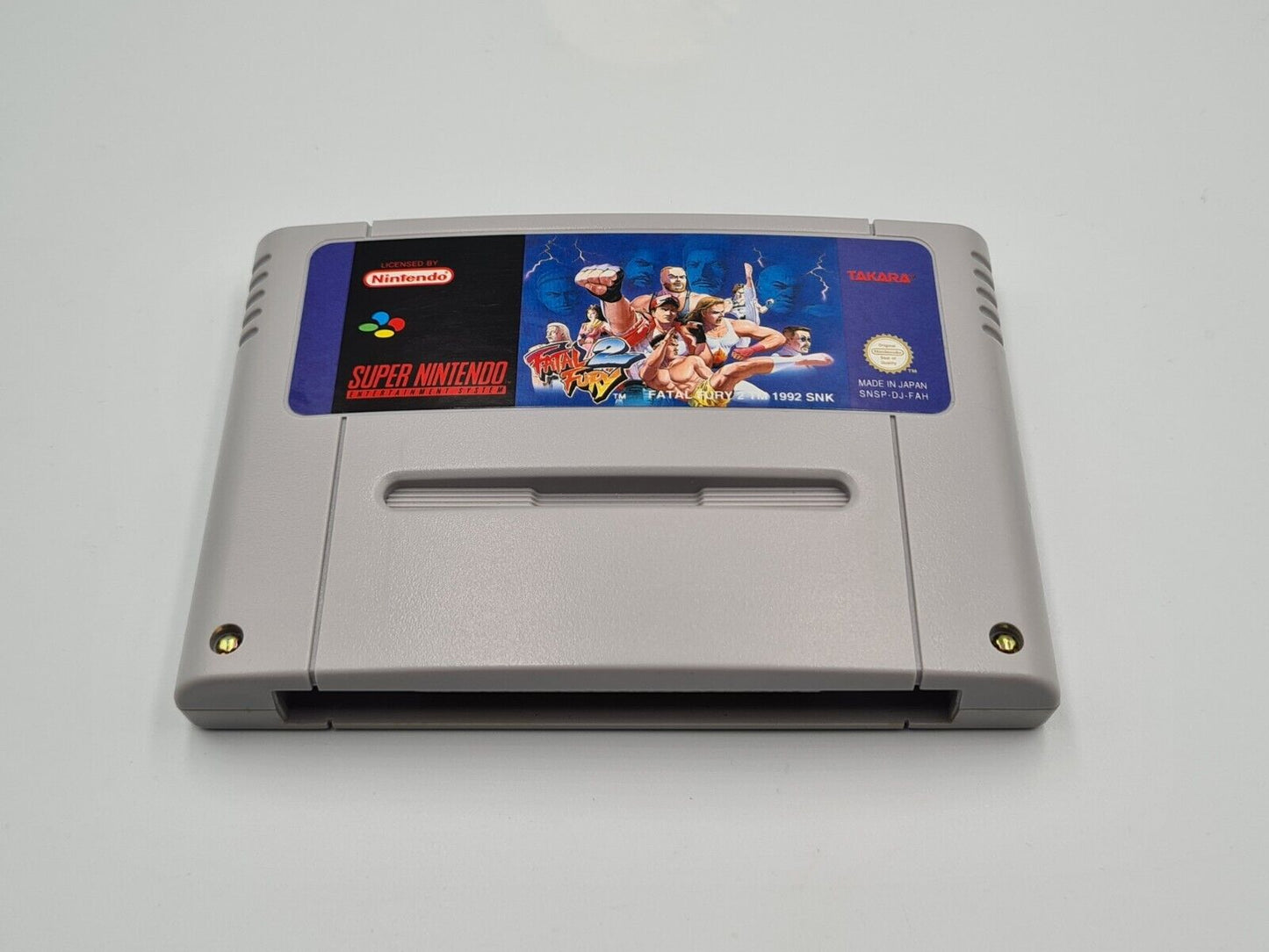 SNES Super Nintendo Fatal Fury 2 mit OVP und Anleitung FAH - T-Retro-Games