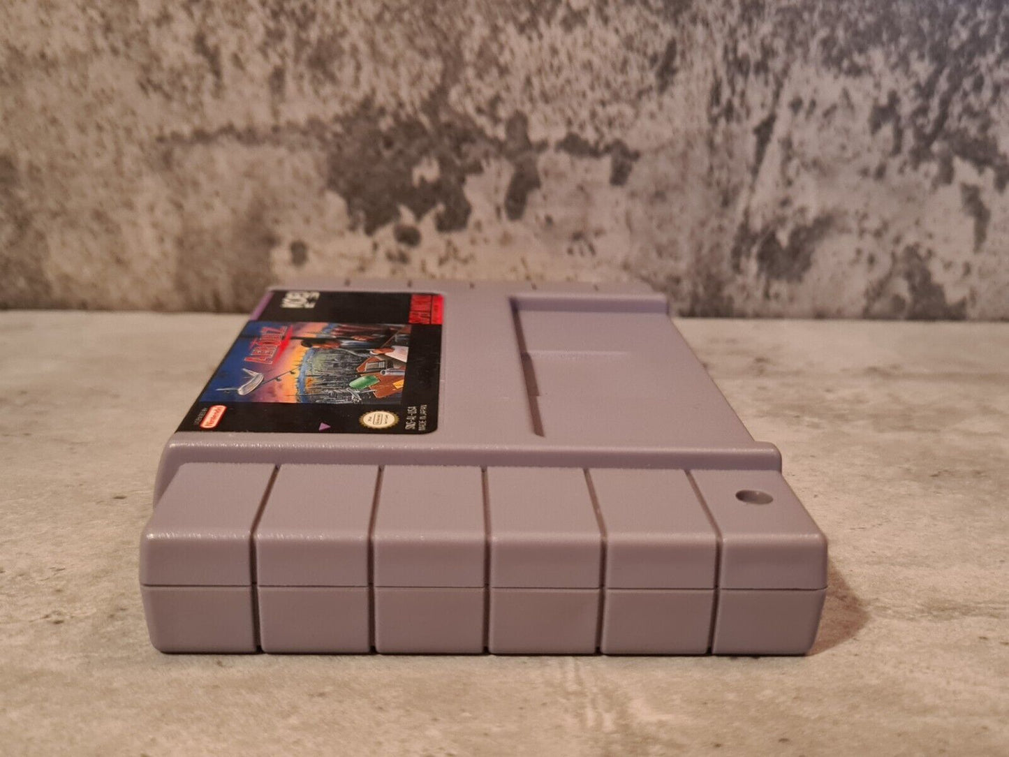 SNES Super Nintendo Aerobiz NTSC USA Modul - T-Retro-Games