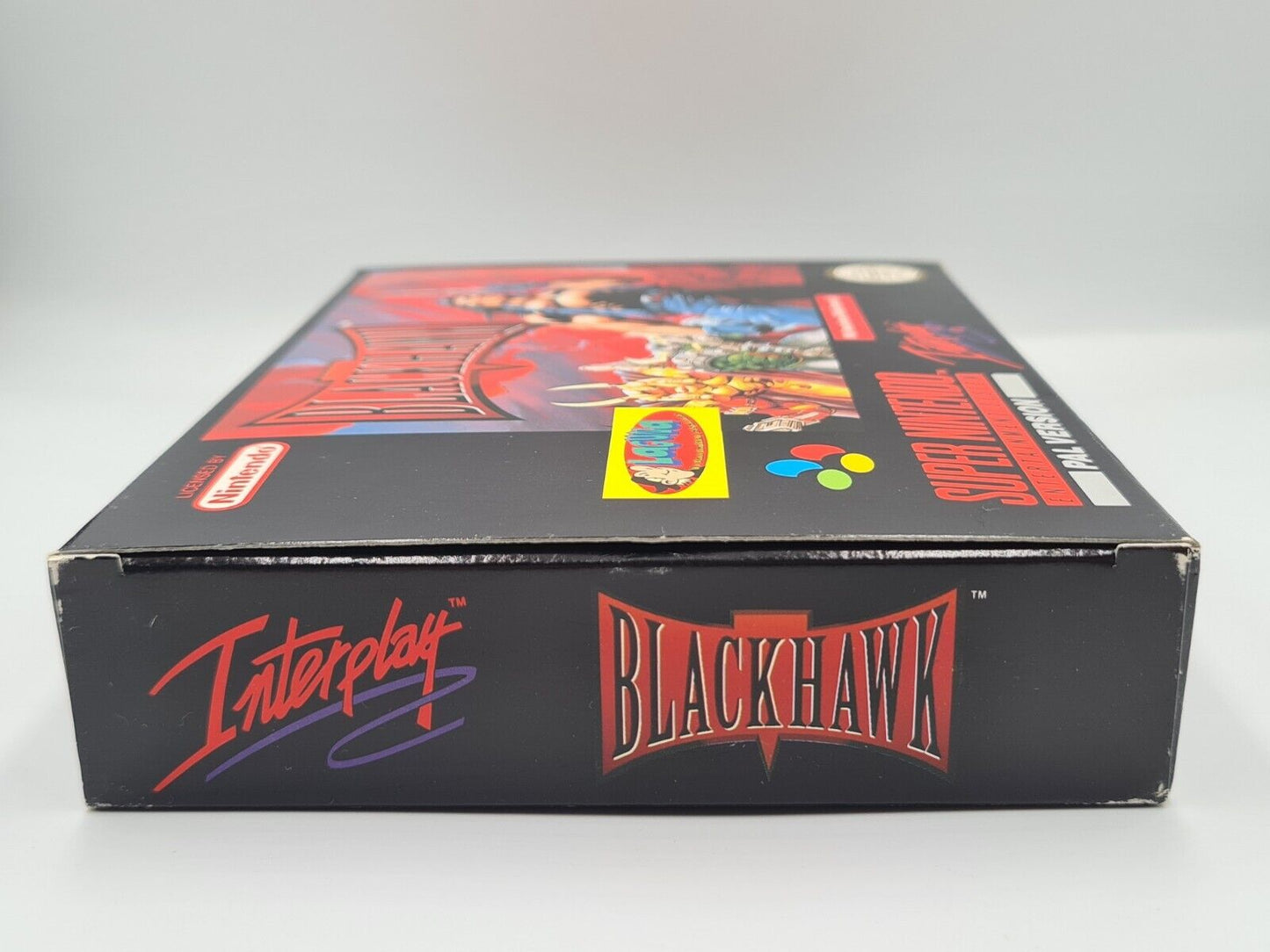 SNES Super Nintendo BlackHawk mit OVP und Anleitung NOE - T-Retro-Games