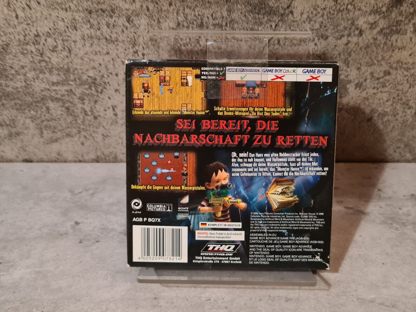 Nintendo Game Boy Advance Monster House mit OVP und Anleitung NOE - T-Retro-Games