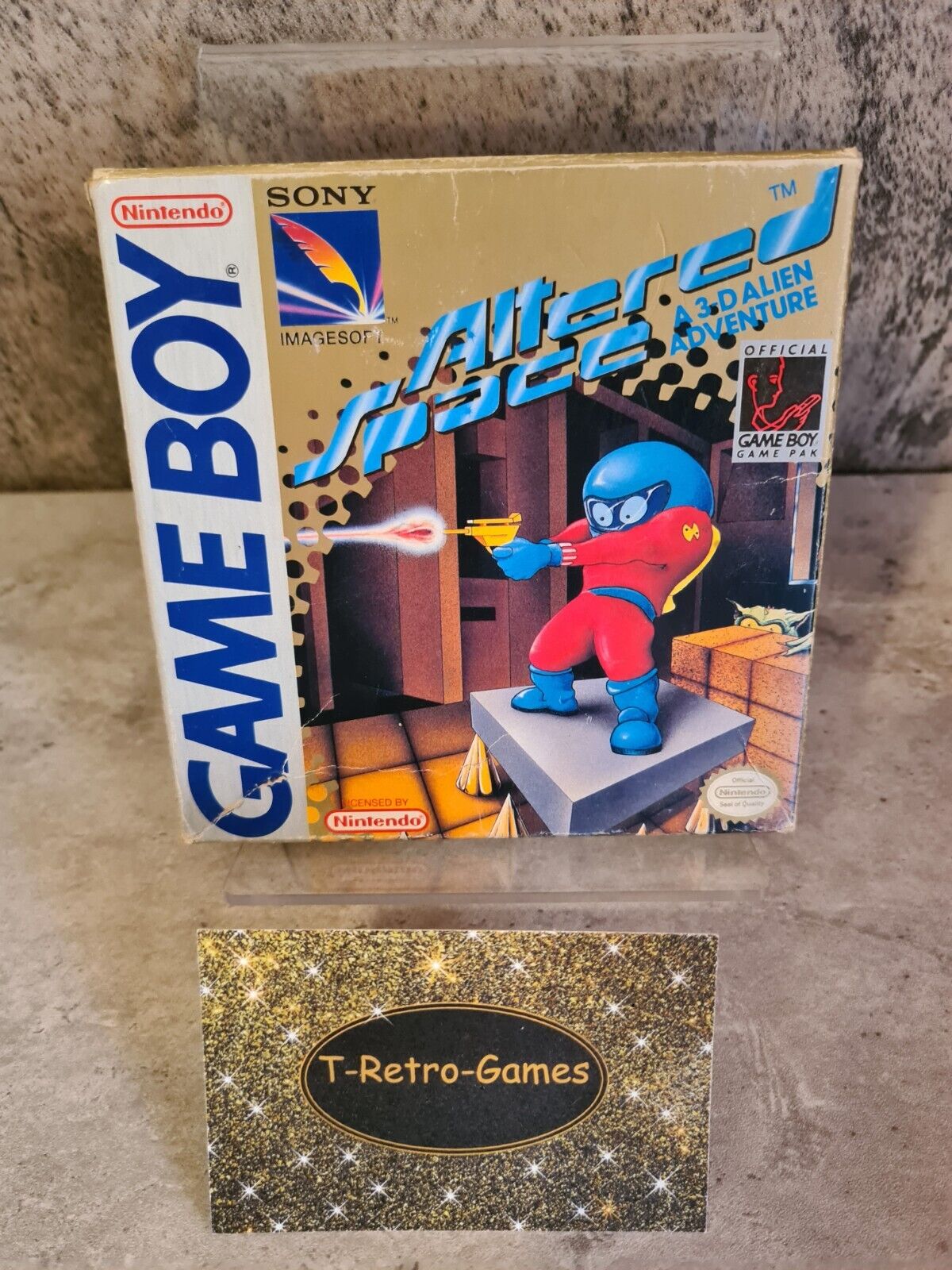 Nintendo Game Boy Classic Altered Space mit OVP und Anleitung USA - T-Retro-Games