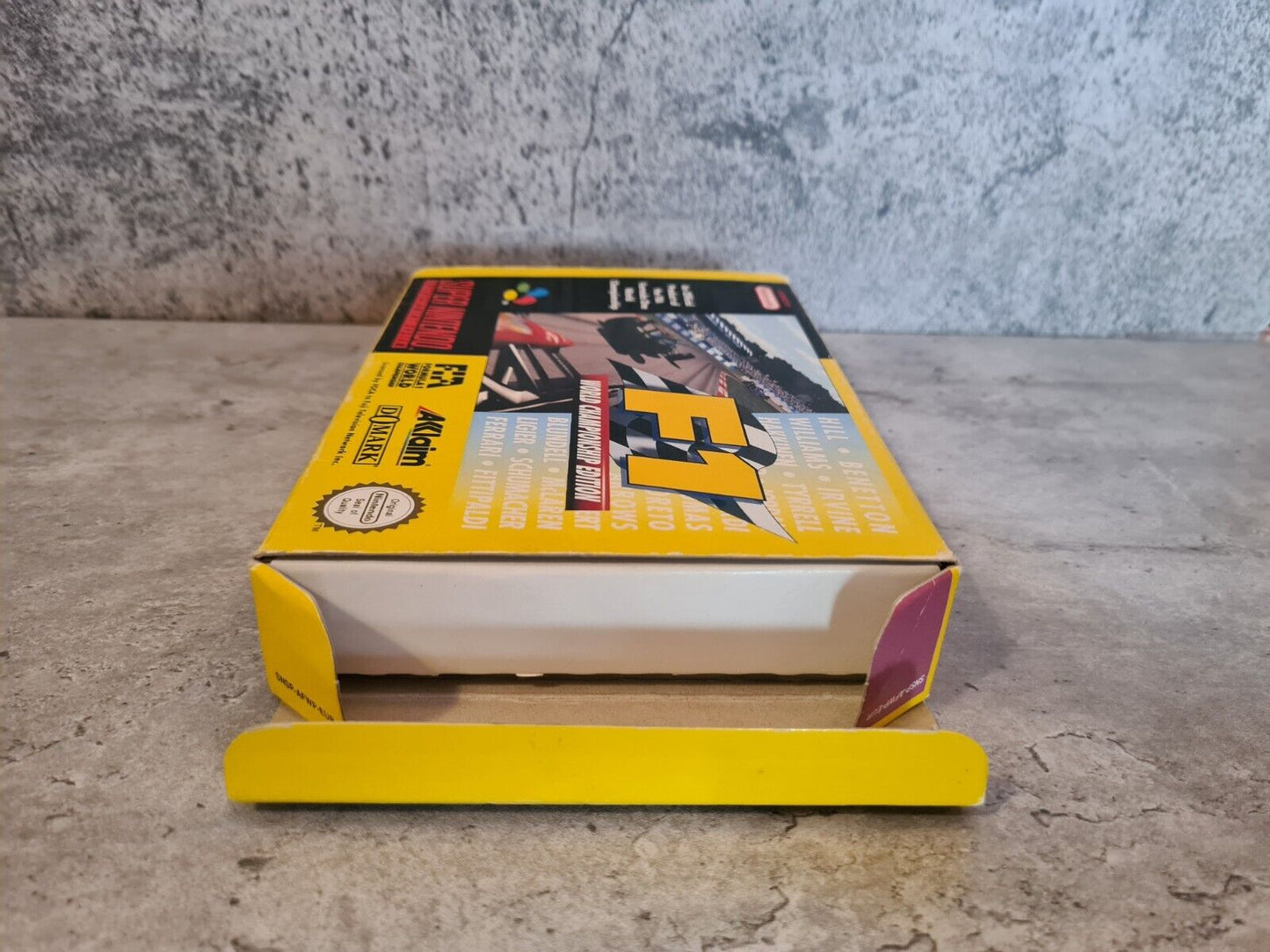 SNES Super Nintendo F1 World Championship Edition mit OVP und Anleitung EUR - T-Retro-Games