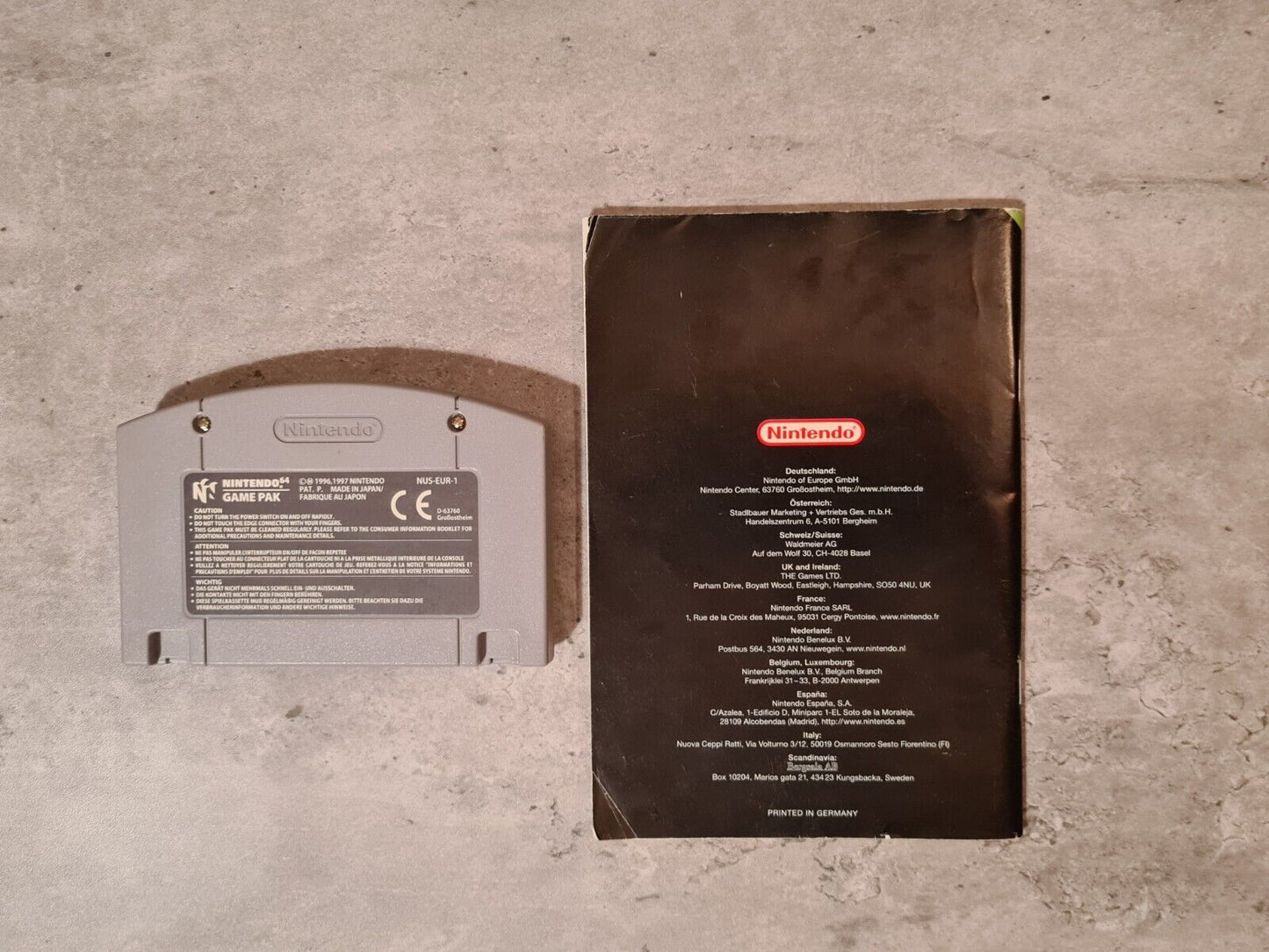 N64 Nintendo 64 Mario Party 2 mit OVP und Anleitung EUR - T-Retro-Games