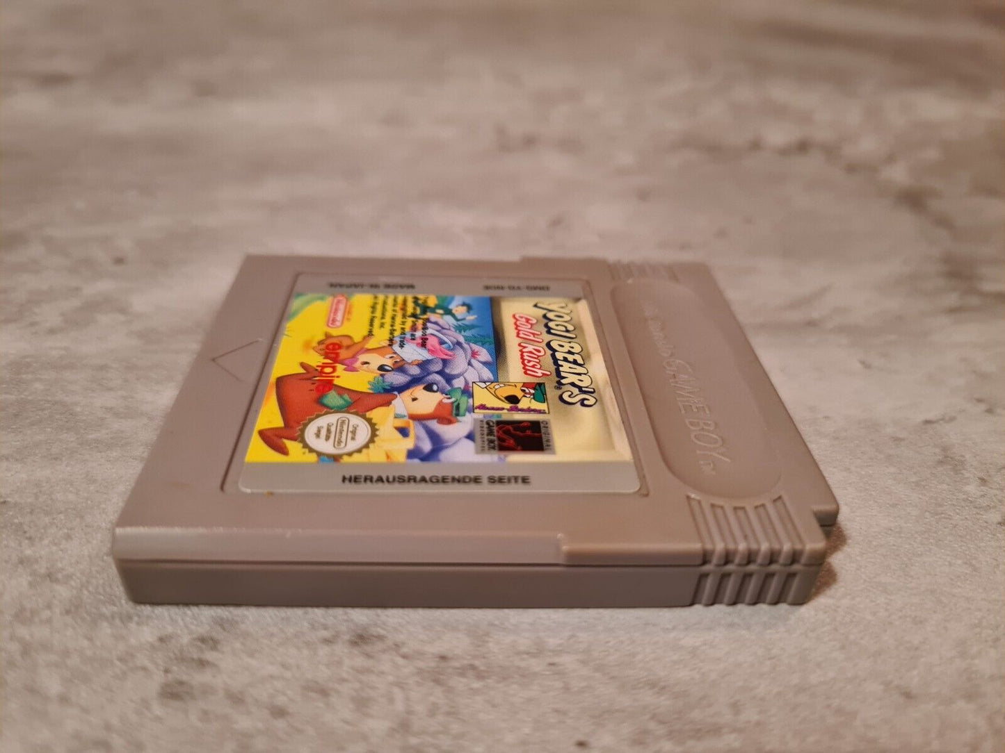Nintendo Gameboy Classic Spiel Yogi Bear's Gold Rush Modul NOE - T-Retro-Games