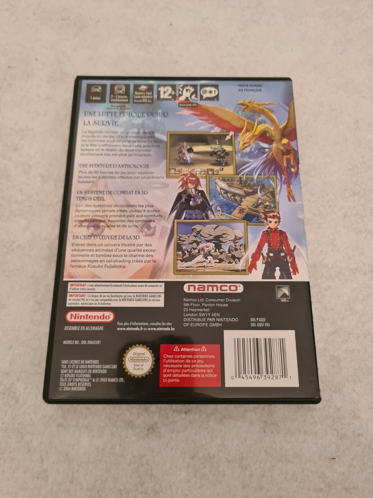 Nintendo GameCube Tales of Symphonia Limited Edition Pak Console OVP - T-Retro-Games